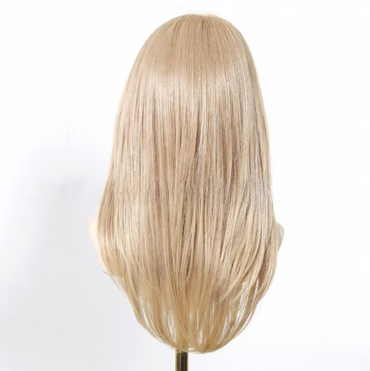 Blonde Wig 13×6 Hd Lace Front Wig For Women Layered Straight Wig Synthetic Hair