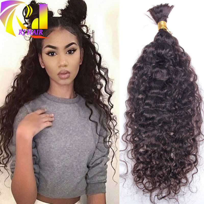 Loose Wave Brazilian Human Hair Bulk Curly Braiding Human Hair Bulk No Weft