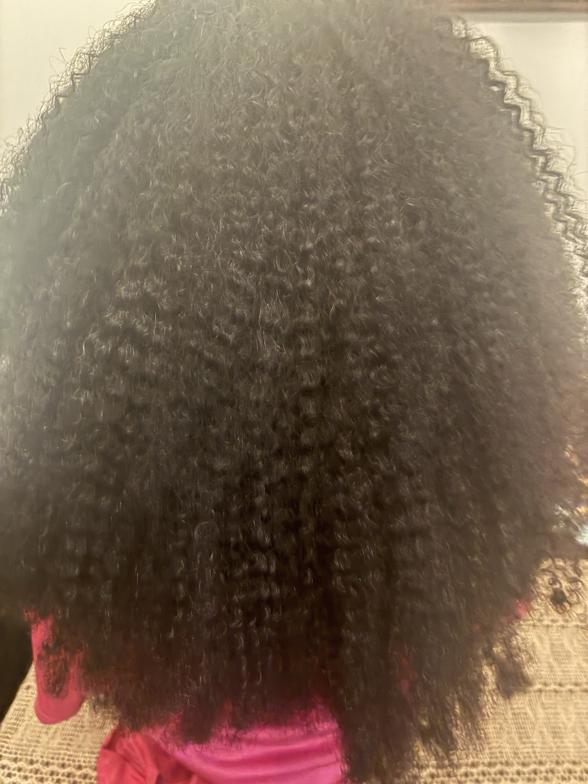 Afro kinky Lace Front wId 20”