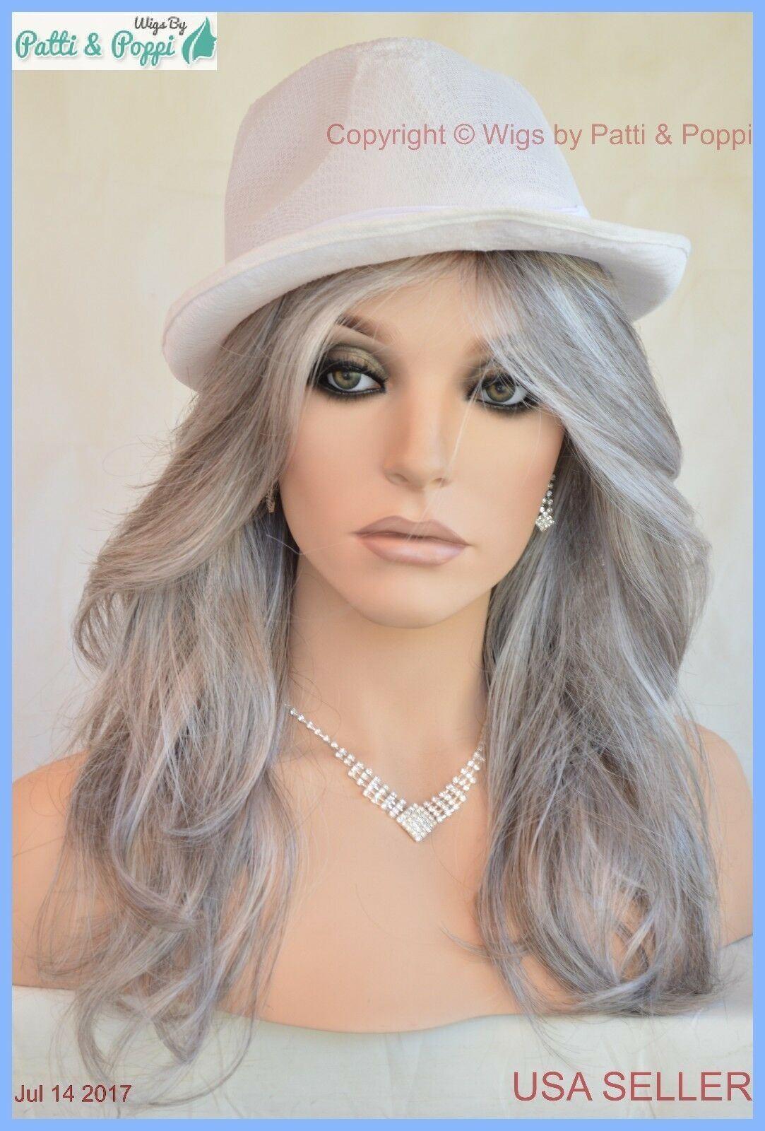 Orchid | Lace Front W Lace Part Wig Estetica GREY ROOTED CROMERT1B MUST SEE