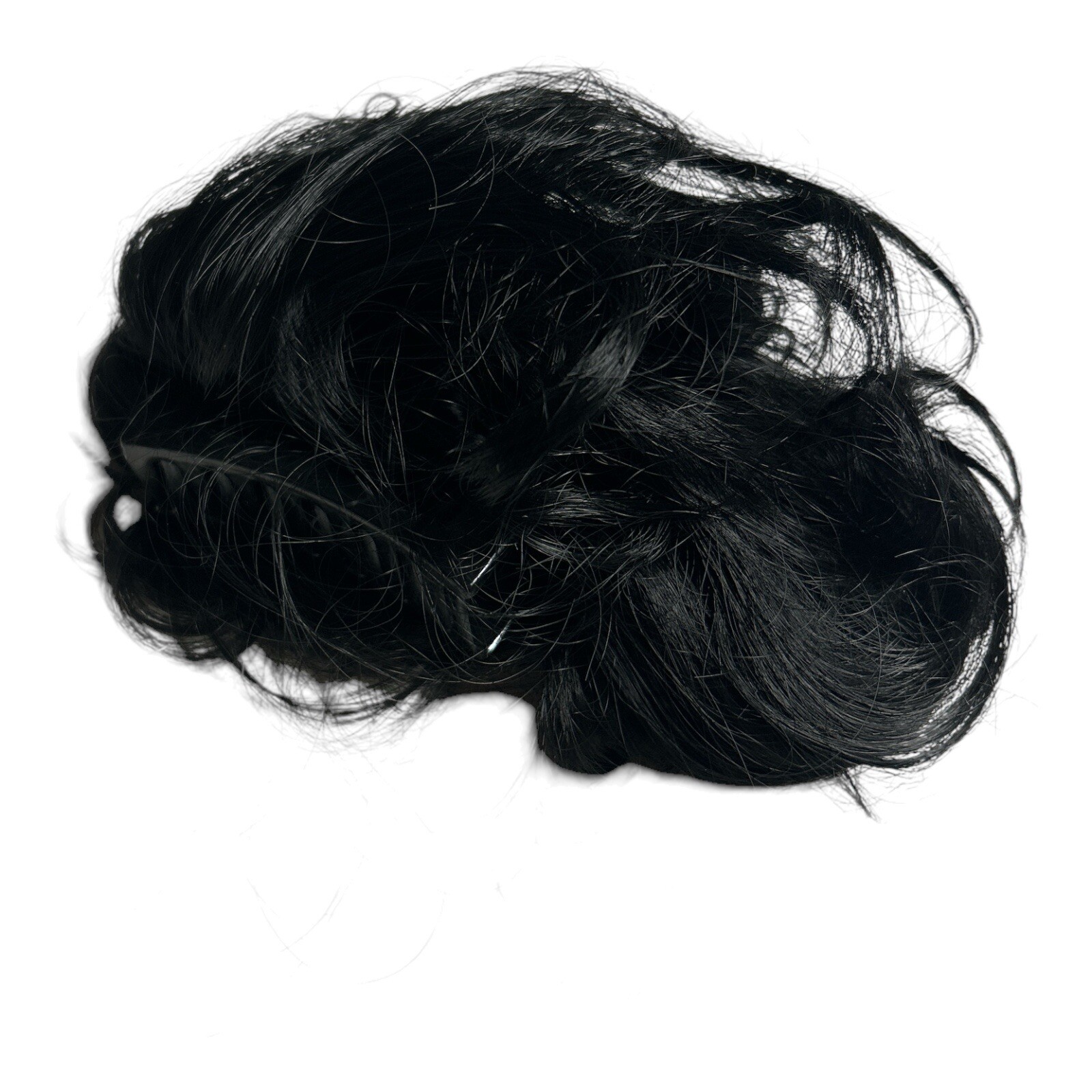 CJL HAIR Claw Clip Ponytail – Short Bendable Metal Messy Bun Hair Extension –