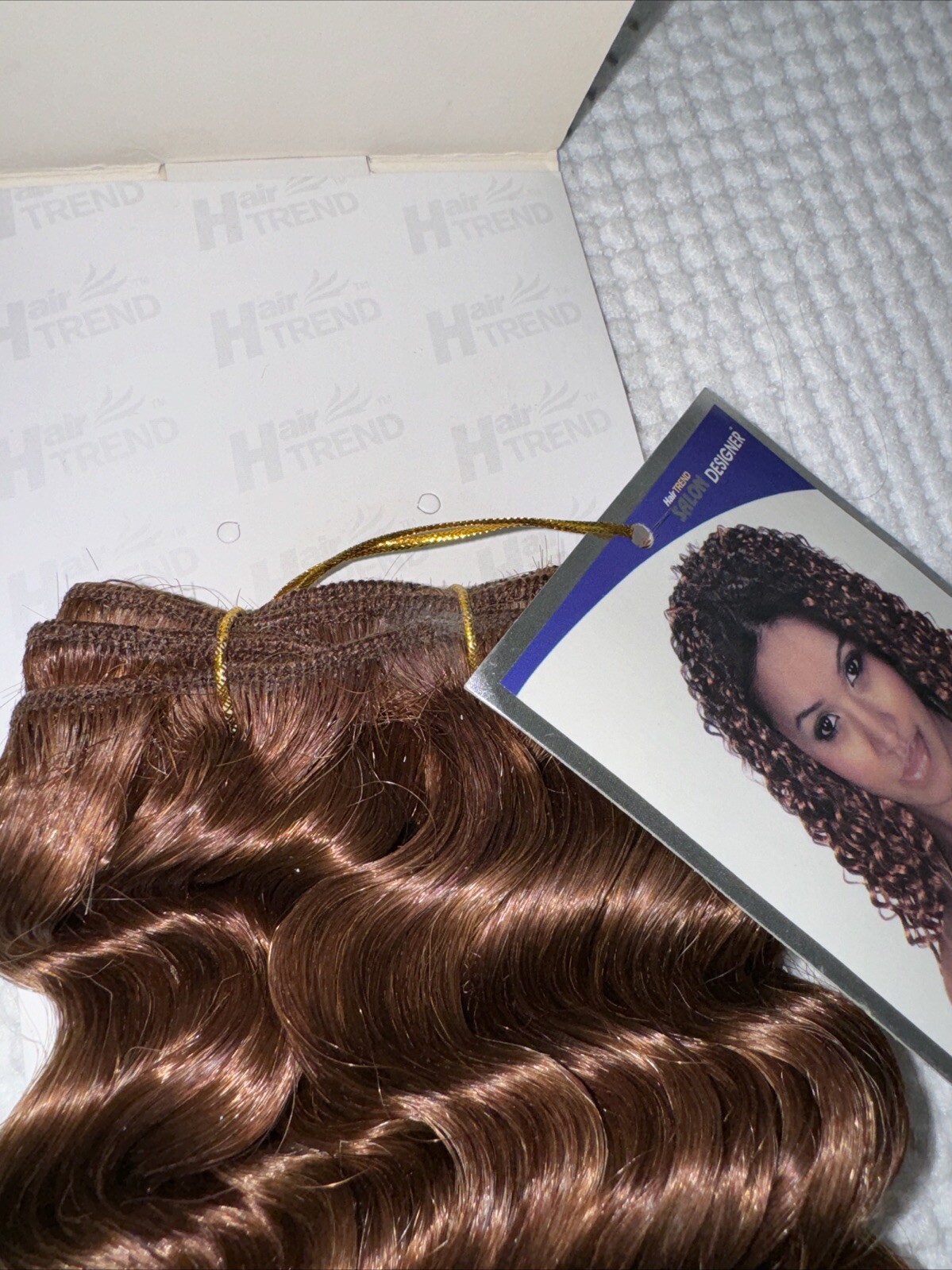 Hair Trend Salon Designer French Deep Wave HH Deep Wave 8” Color P30/33 Sew In