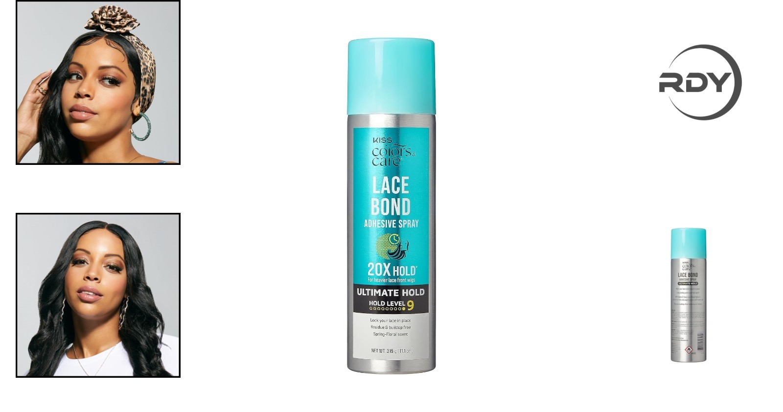 Water-Resistant Lace Bond Adhesive Spray – 11.1 oz for All-Day Secure Holding