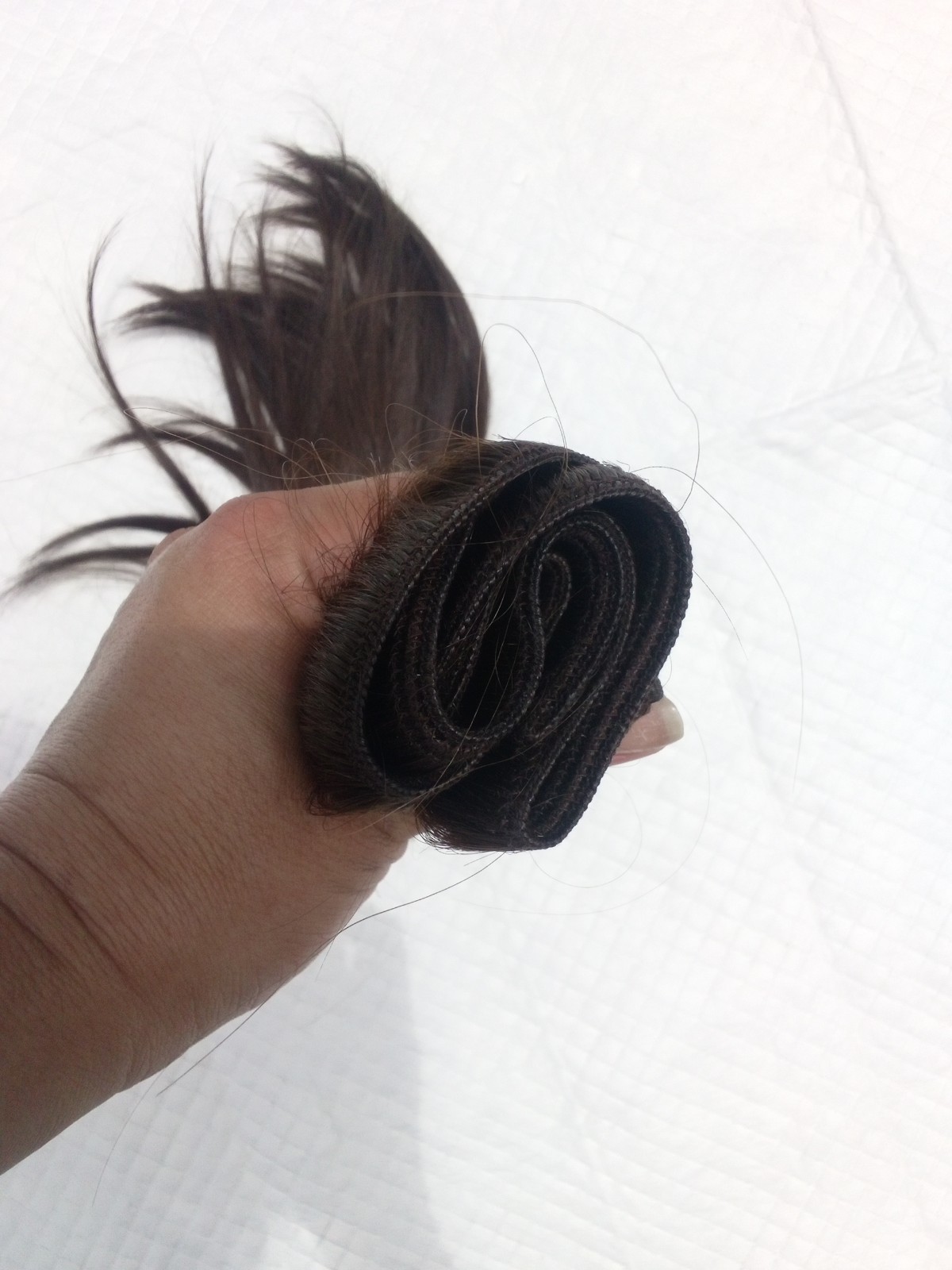 Bellame 120g 16″ Dark Brown Volume Weft