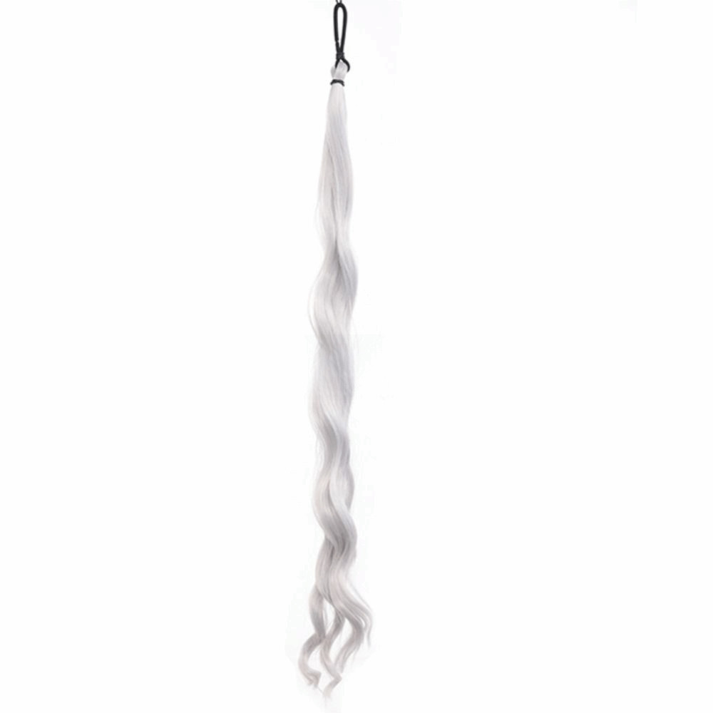 All-in- Messy Bun Ponytail Extensions Long Wavy Hair Bundle for Women