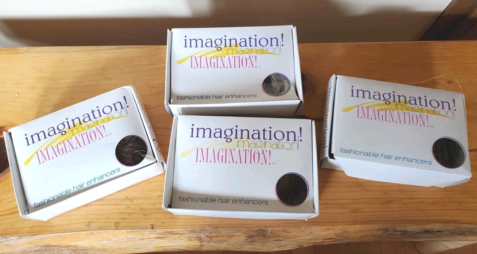 TWC The Wig Company Imagination Fashionable Hair Enhancer Lot Sure Thing Just Yo