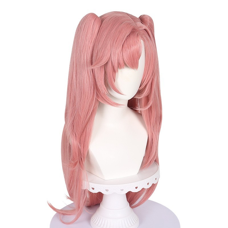 Zenless Zone Zero Nicole Demara Cosplay Wig 80cm Pink High Density ZZZ