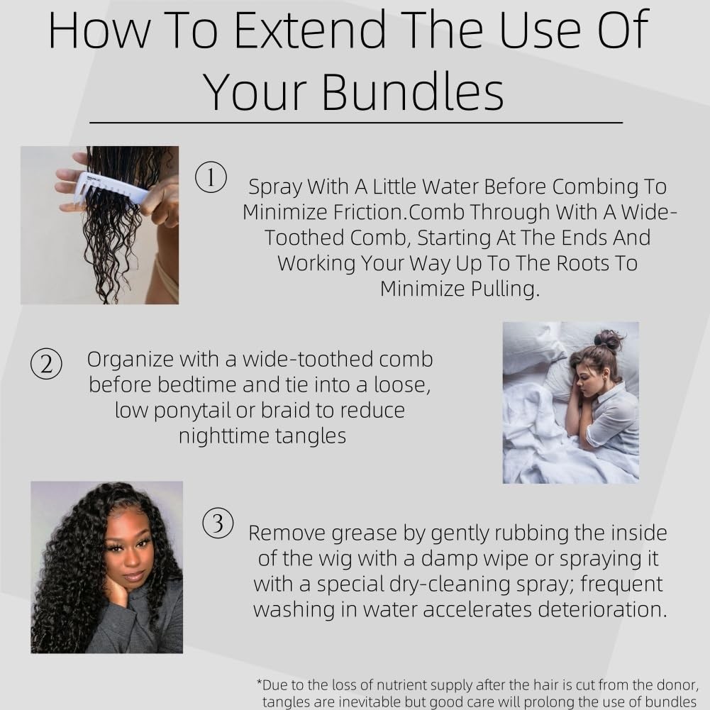 Baierte Water Wave Human Hair Bundles 100 Brazilian Virgin Hair 22 24 26 Inch