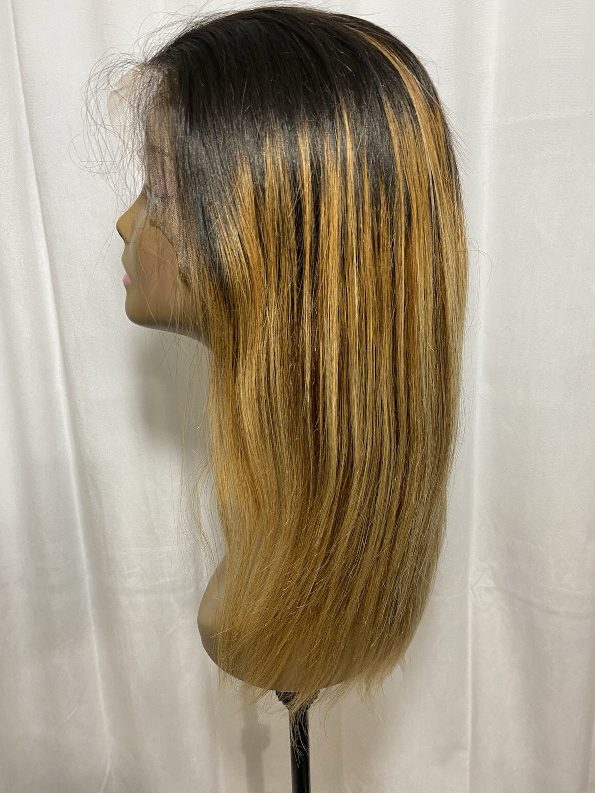 20 Inch Ombre Wig 13×6 HD Lace Front Human Hair 430/27 Honey Blonde Glue-less