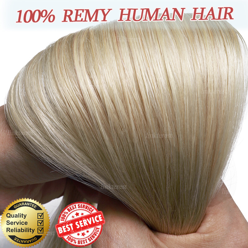 Thick One Piece 100% Remy Hair Clip in Real Human Hair Extensions 3/4 Full Head