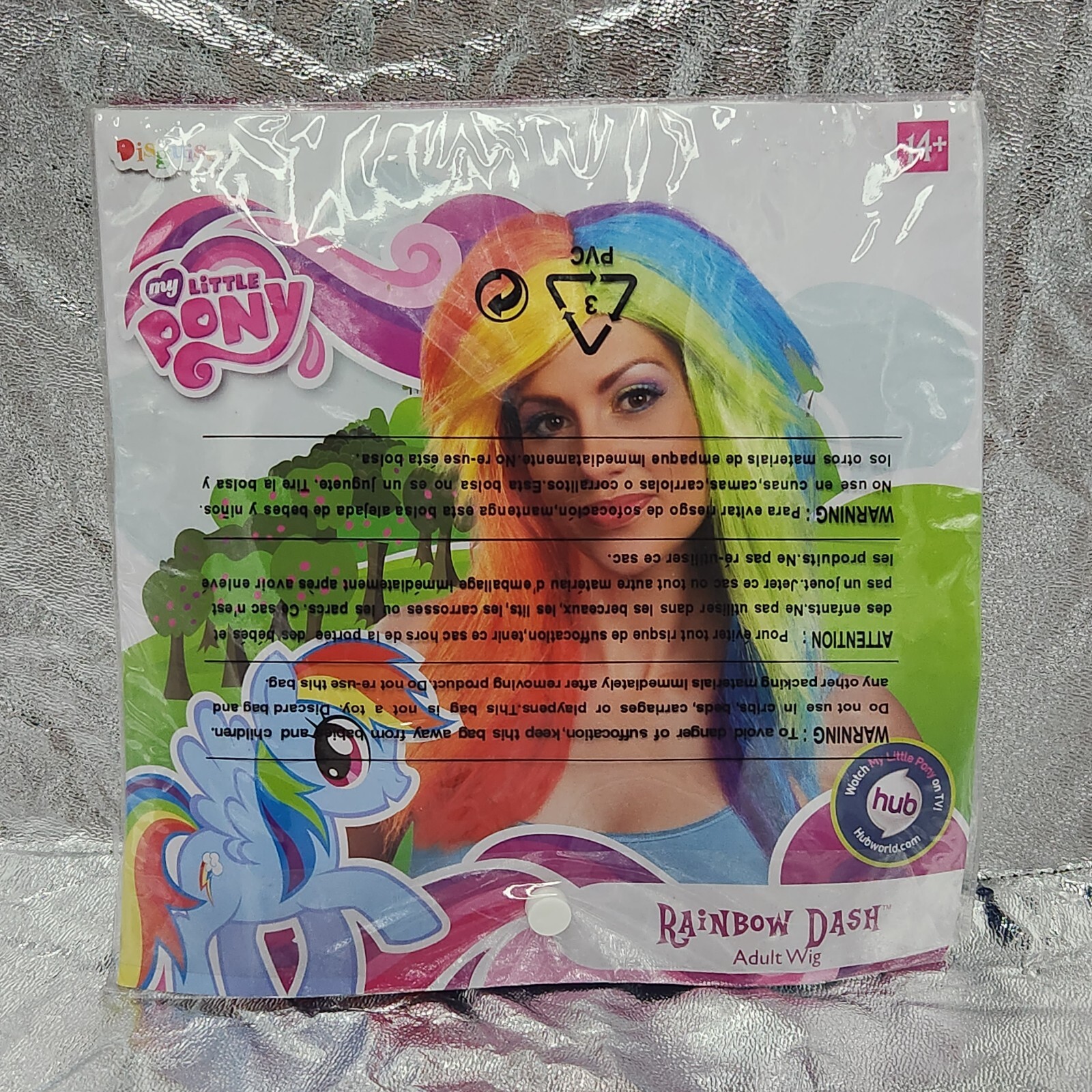 Rainbow Dash – My Little Pony Adult Wig