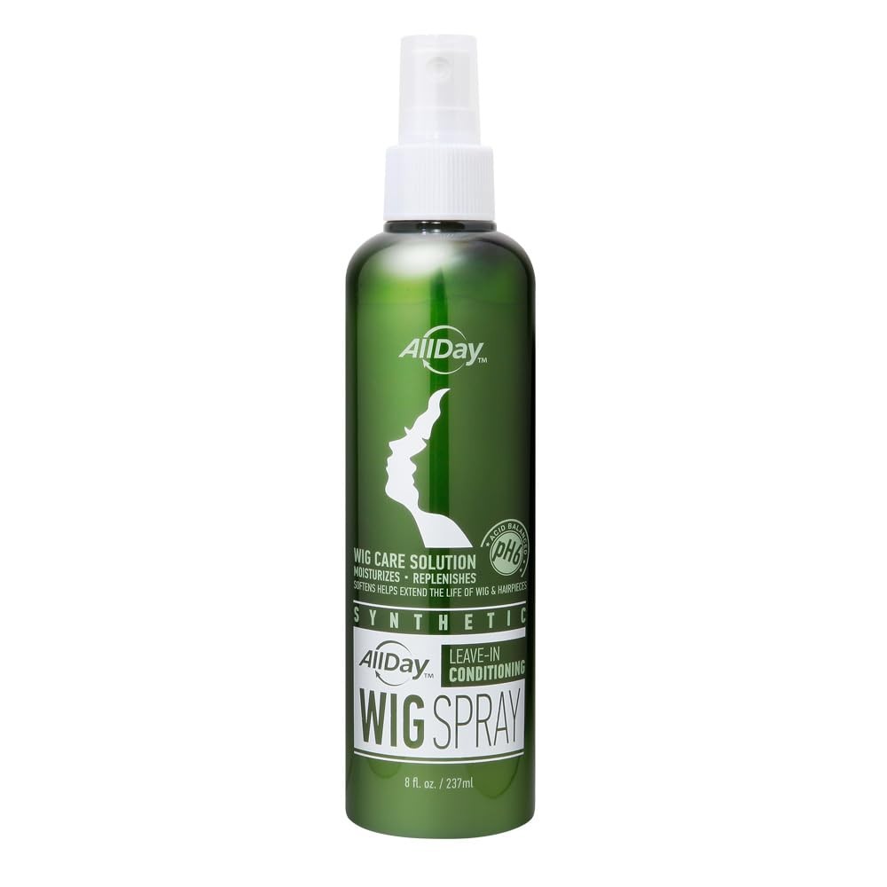 Synthetic Wig Spray Leave-In Conditioner 8 oz | Smooth, Detangle, Nourish Hair