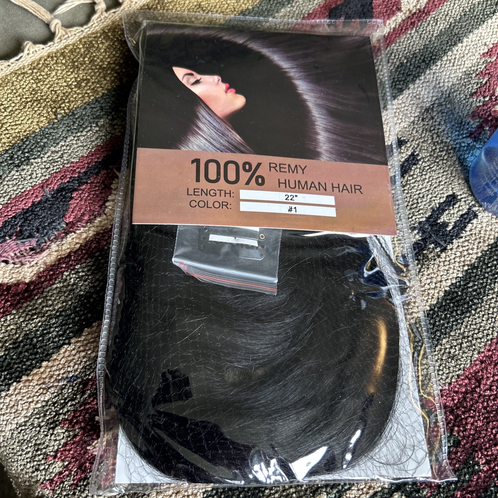 New ~ Human Hair Extensions Clip In Real Remy Hair Extensions Bonus Mousse FSHIP