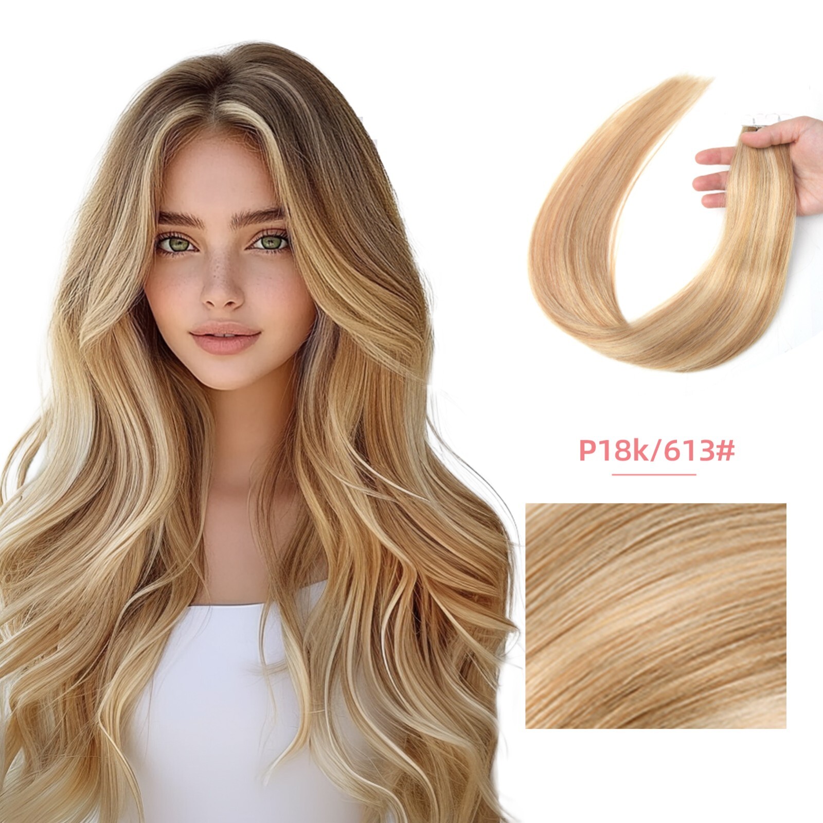 12-24 inch real hair wig pieces 100% real hair for all 16 pieces/pack