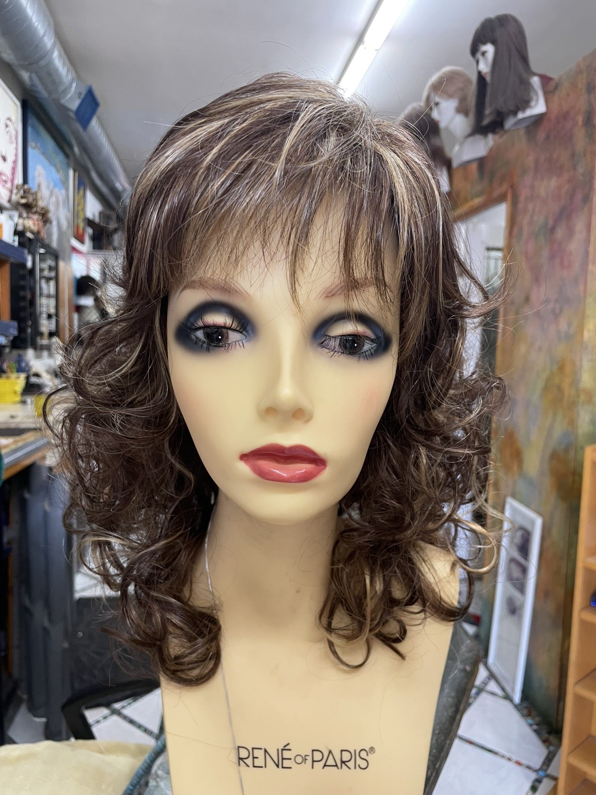 JESSICA WIG Estetica R8/26H Gold Brown+GoldBlond Hi Stretch Capless-Open Wefted