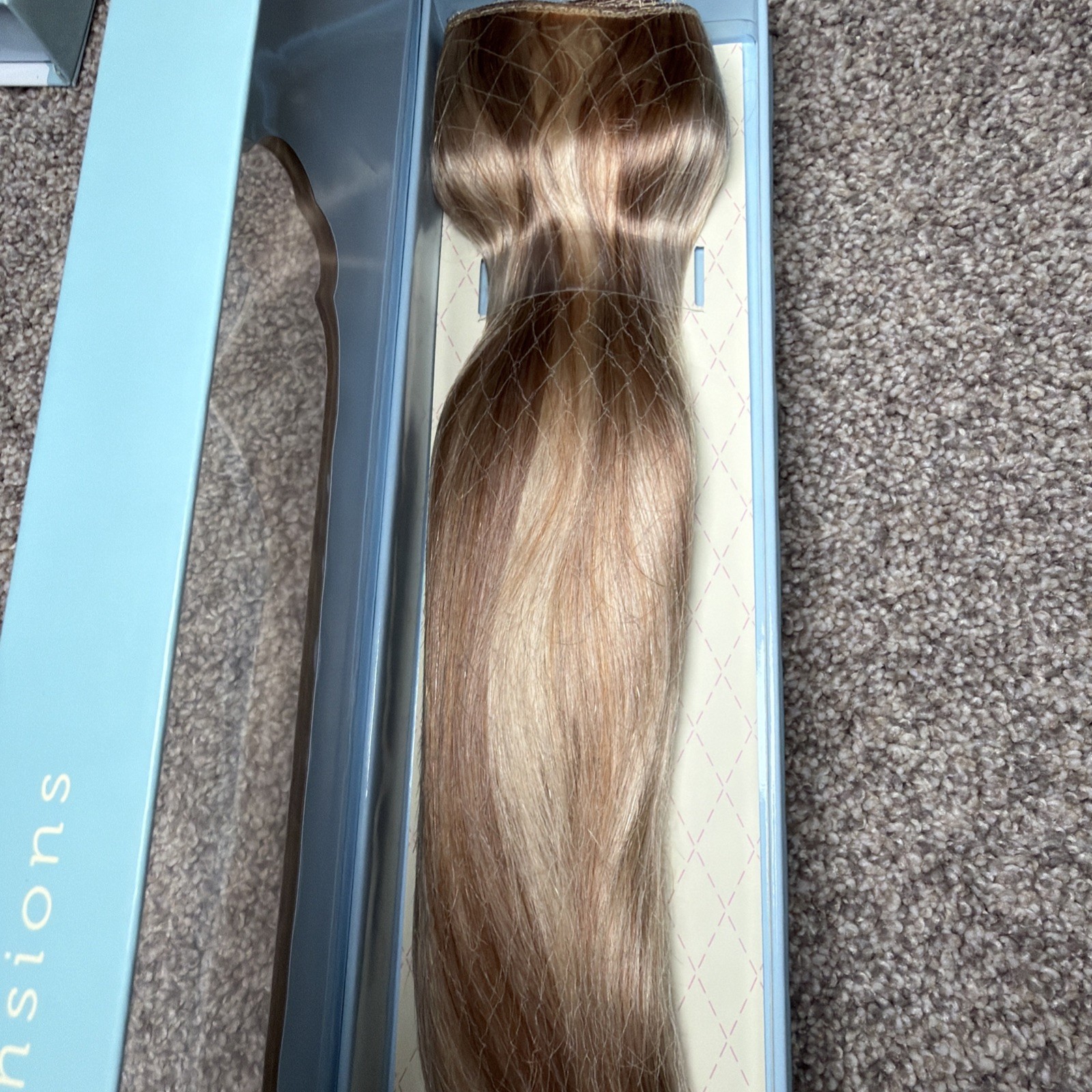 Babe Caroline Hair Extensions Crown #12/600 16″ Remy Hair