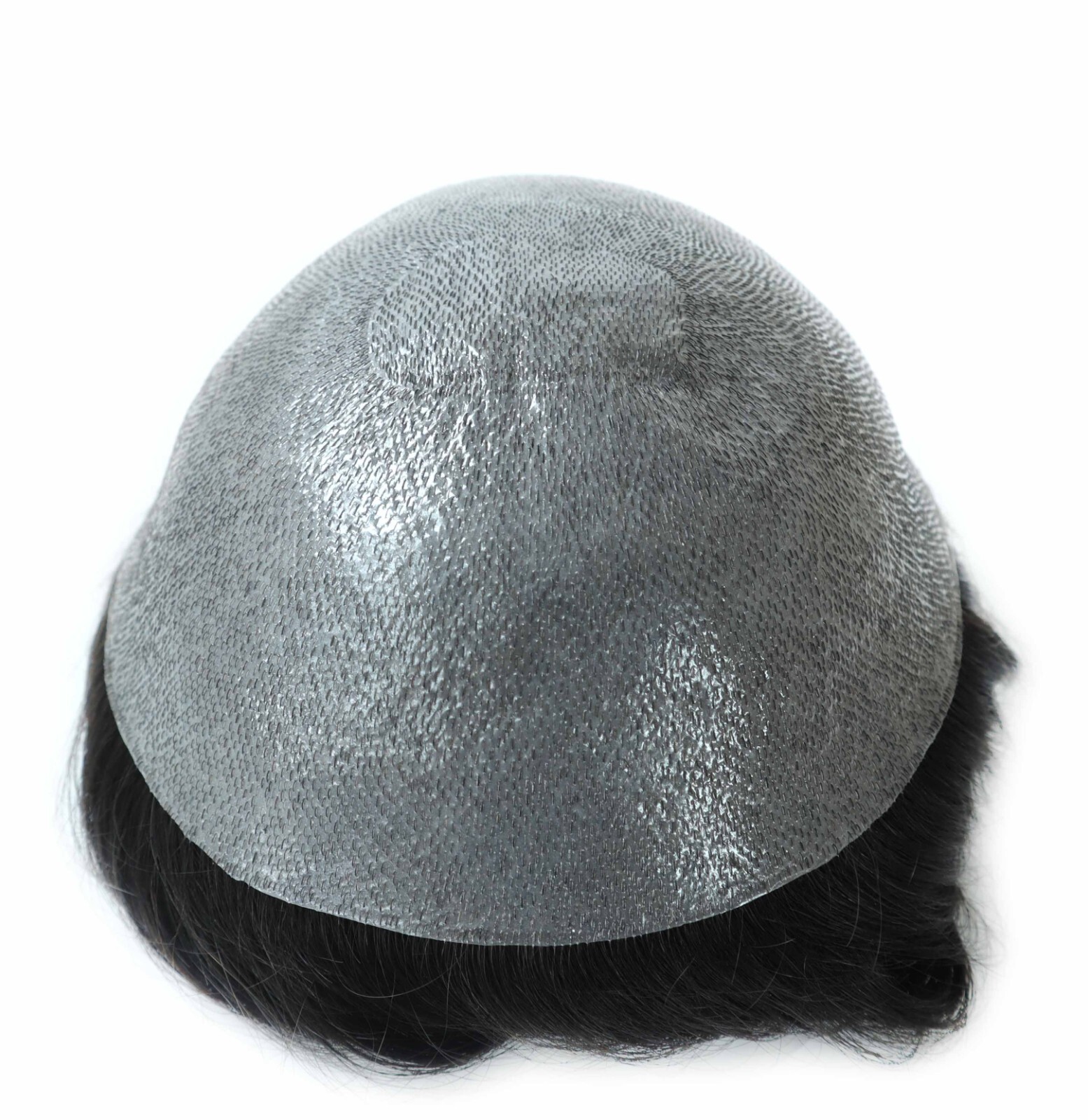 Toupee Hairpieces Invisable 0.04mm Thin Skin Male Wig Real Human Hair System 7X9