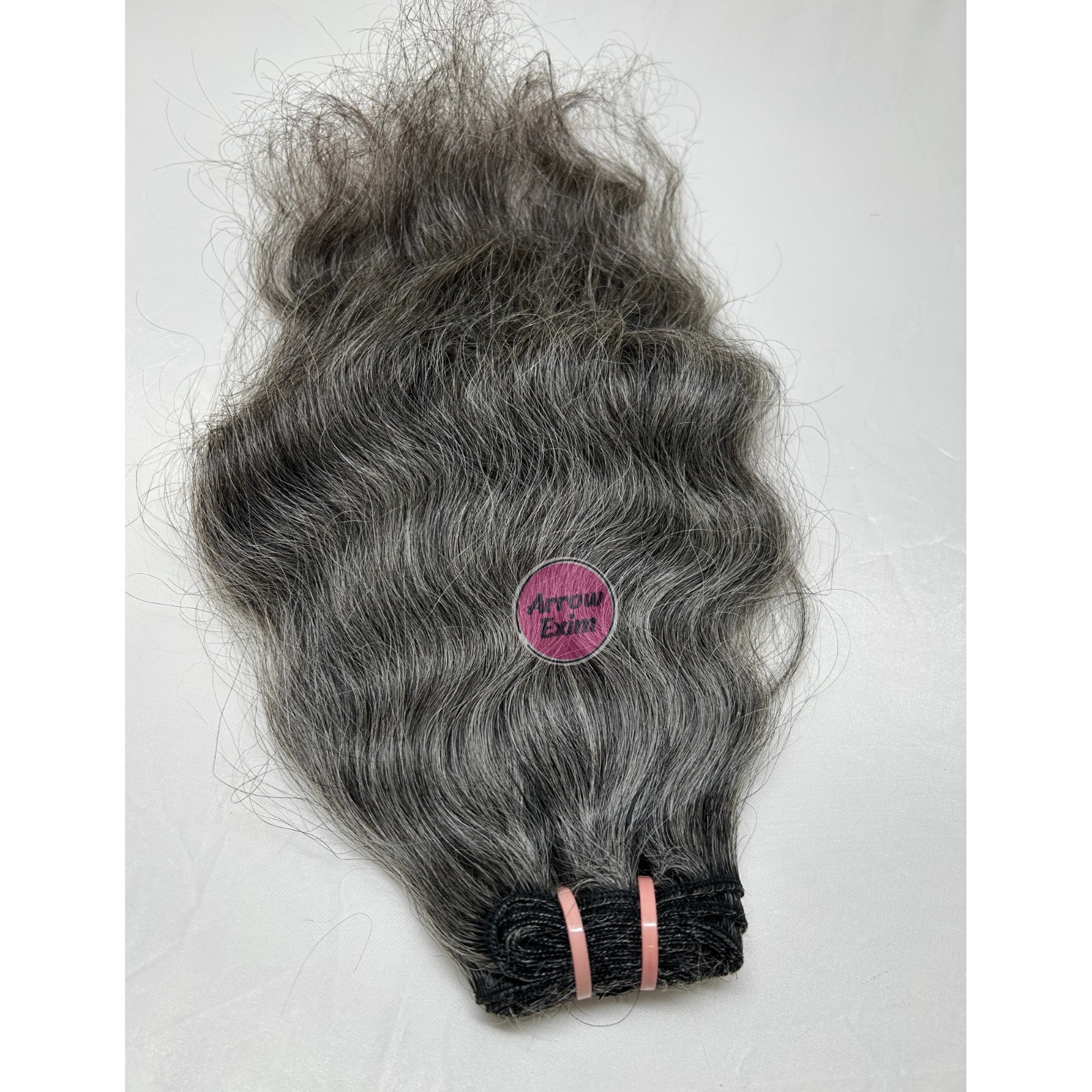 Grey Raw Natural Wave Cuticle Aligned Remy Human Hair Bundles