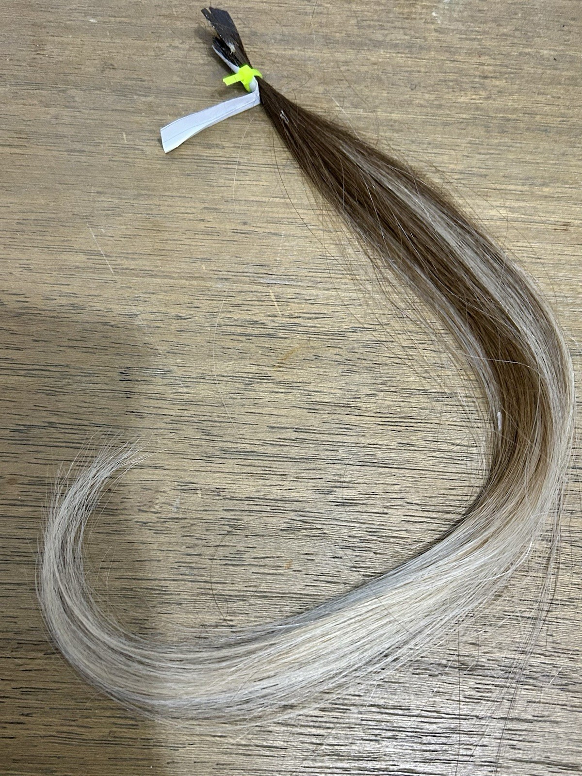 17” Flat Tip Extension Fusion Keratin Human Hair 8pc remy Balayage Omrea 9g