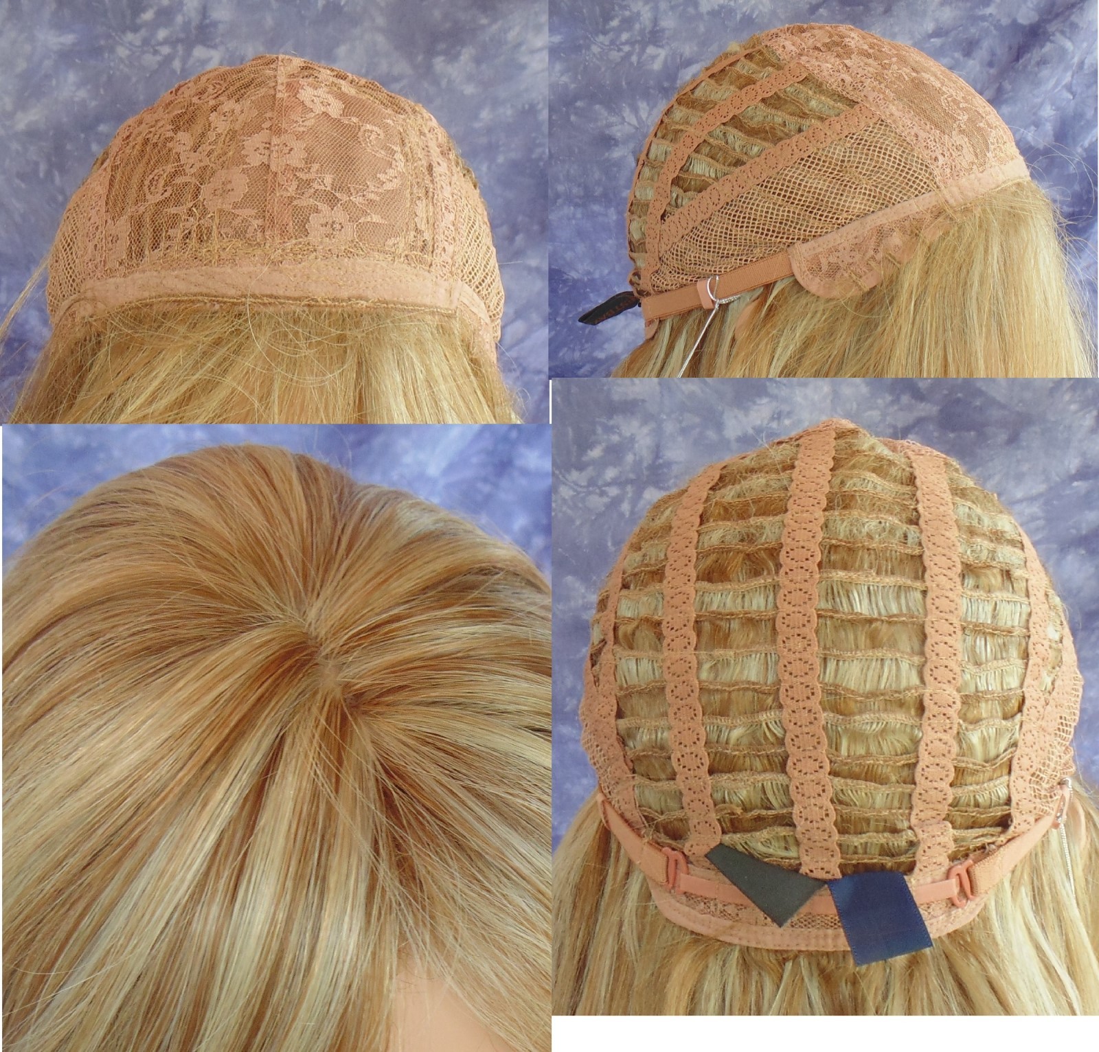 LONG SLIGHTLY WAVY WIG HEAT SAFE SKIN TOP CLR D8/12BS GORGEOUS STRIKING 328