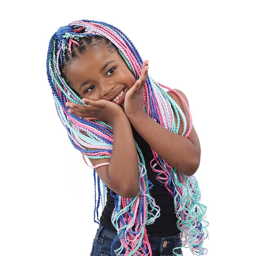 Mayde Beauty Synthetic Braid – 6x Braid Nation Kid 18″