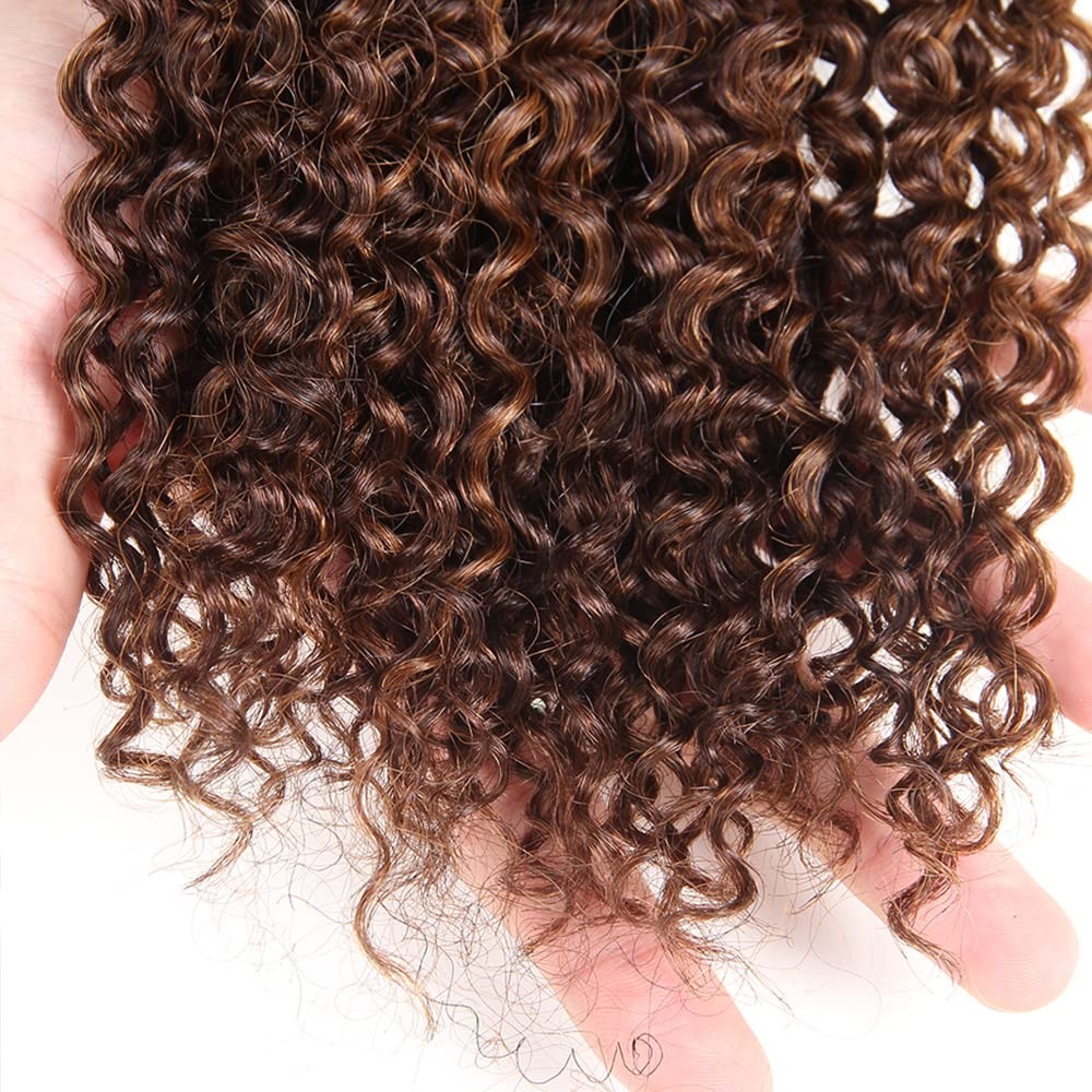 P4/30 Chocolate Bundles Human Hair Water Wave Bundles 12 14 16 Inch Unprocess…