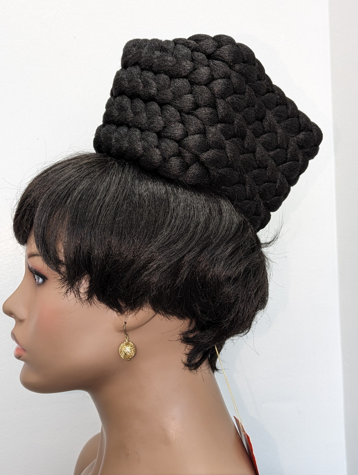 Synthetic African Queen Braid Fantasy Hairpiece Weddings Hair Shows Parties