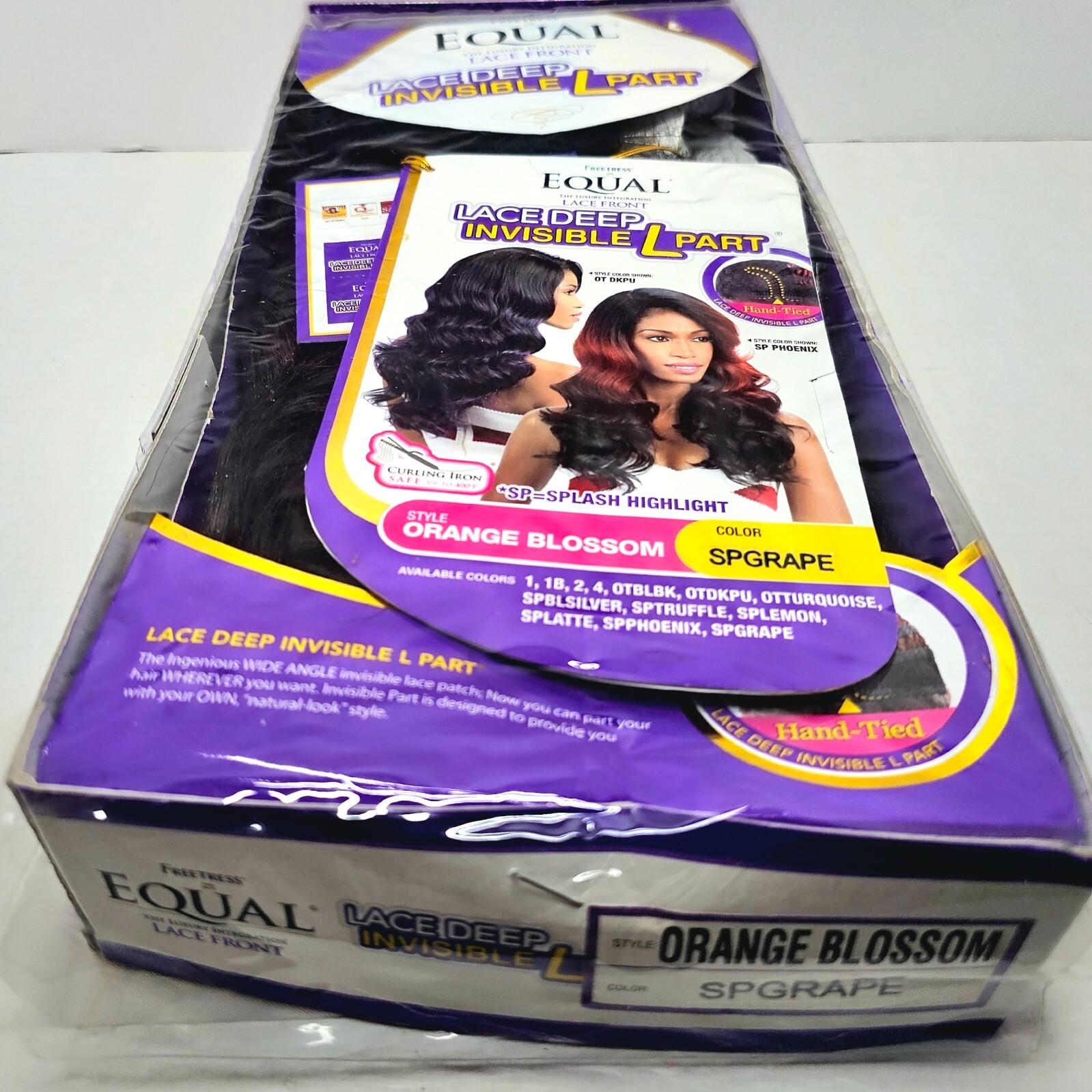 Freetress Equal Shake n Go Lace Front Wig “Orange Blossom”