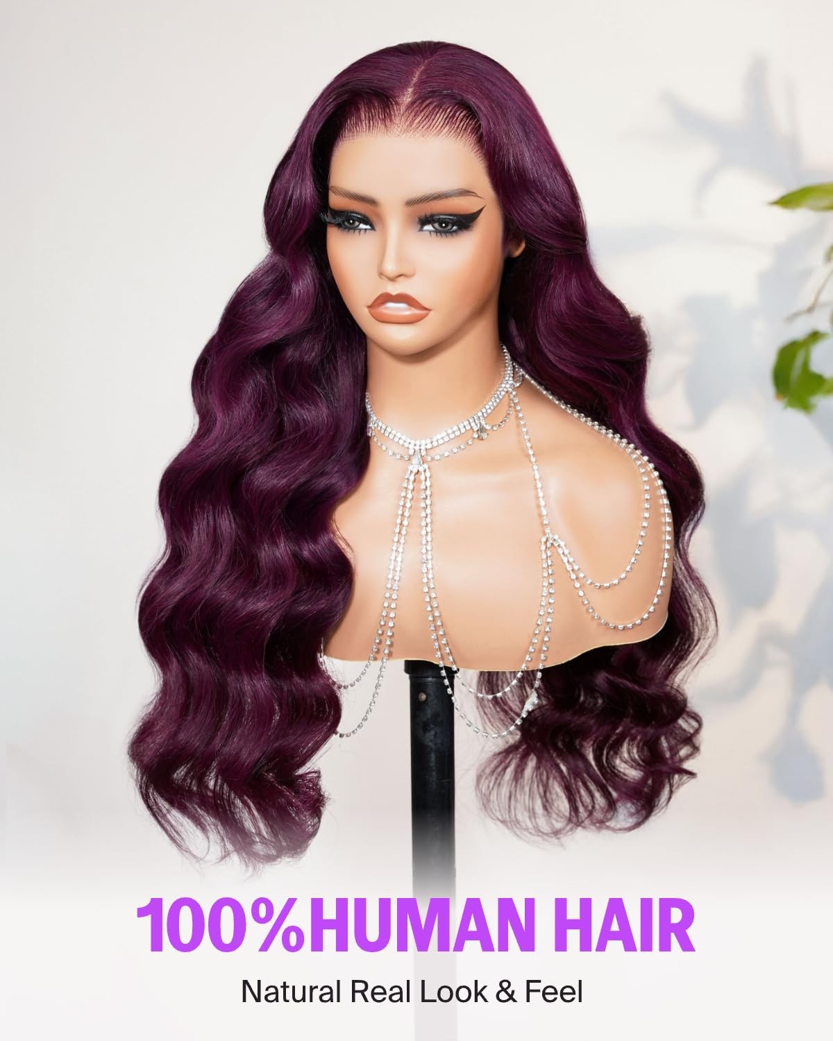 Megalook Hair 13X6 Lace Front Body Wave Wig Human Hair Glueless Wigs Human Hair