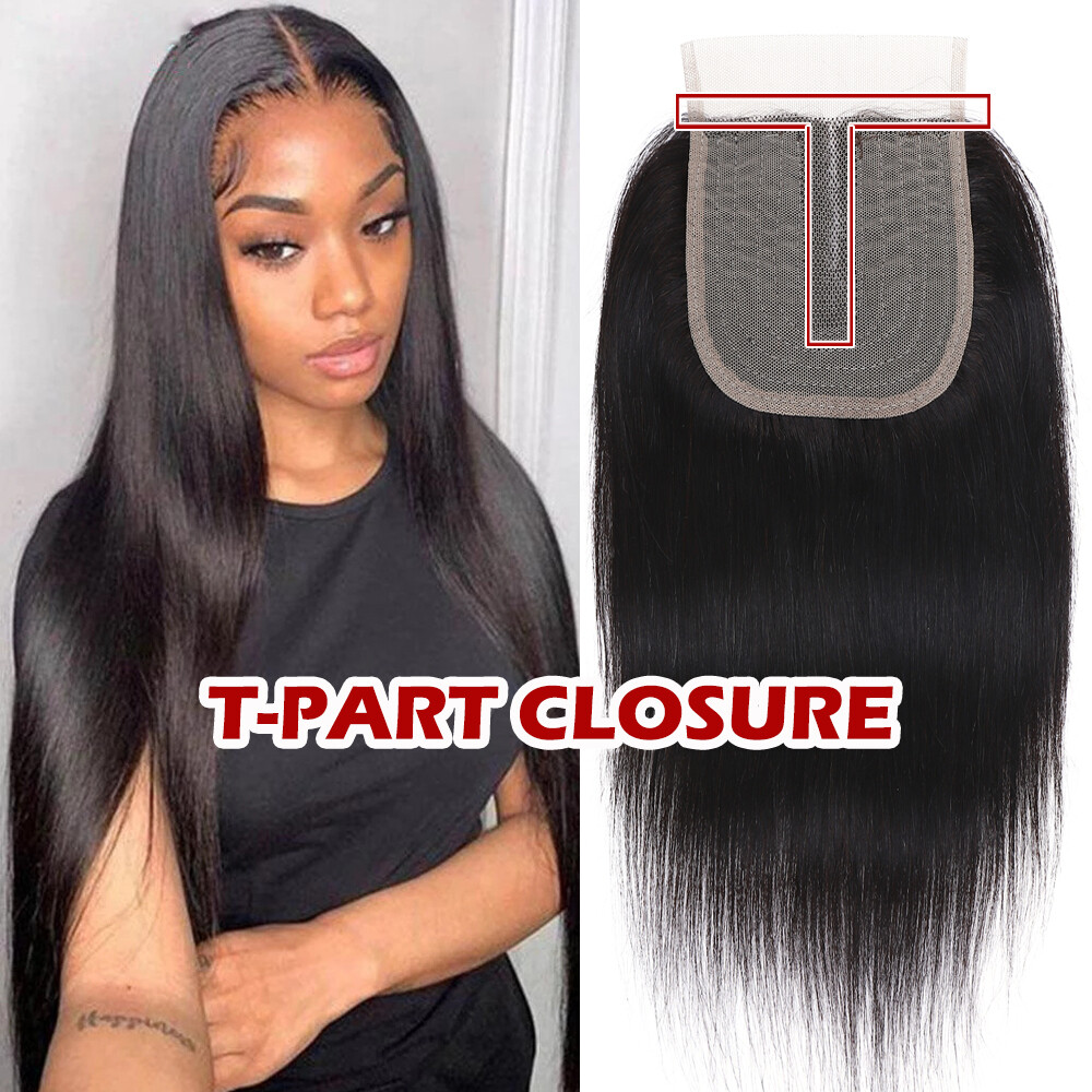9A Middle Part Brazilian 4*4 Lace Closure Virgin Human Hair Extensions 8″-16″ US