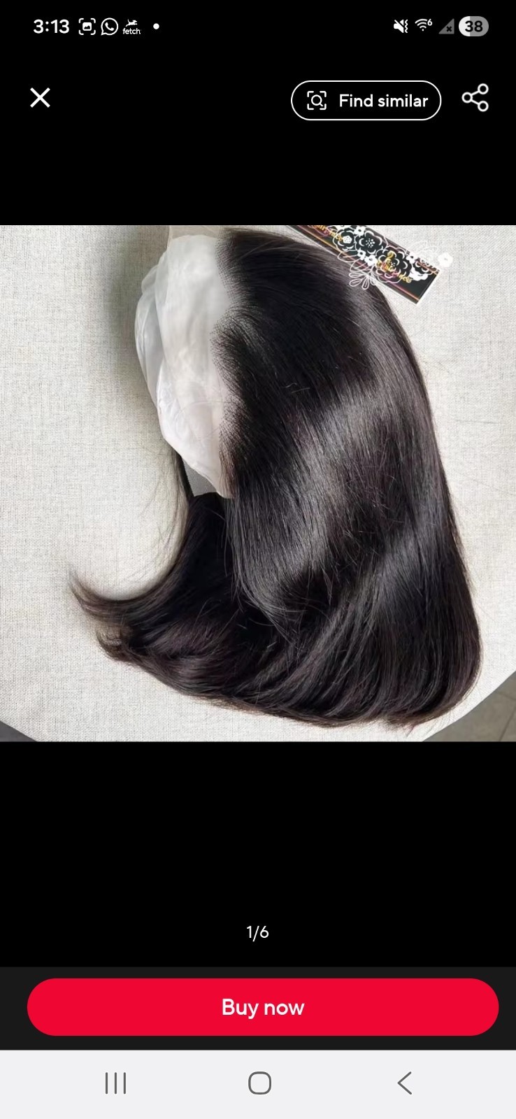 13×4 Lace Front Straight Synthetic Bob Wig Preplucked Multi Colors 10in