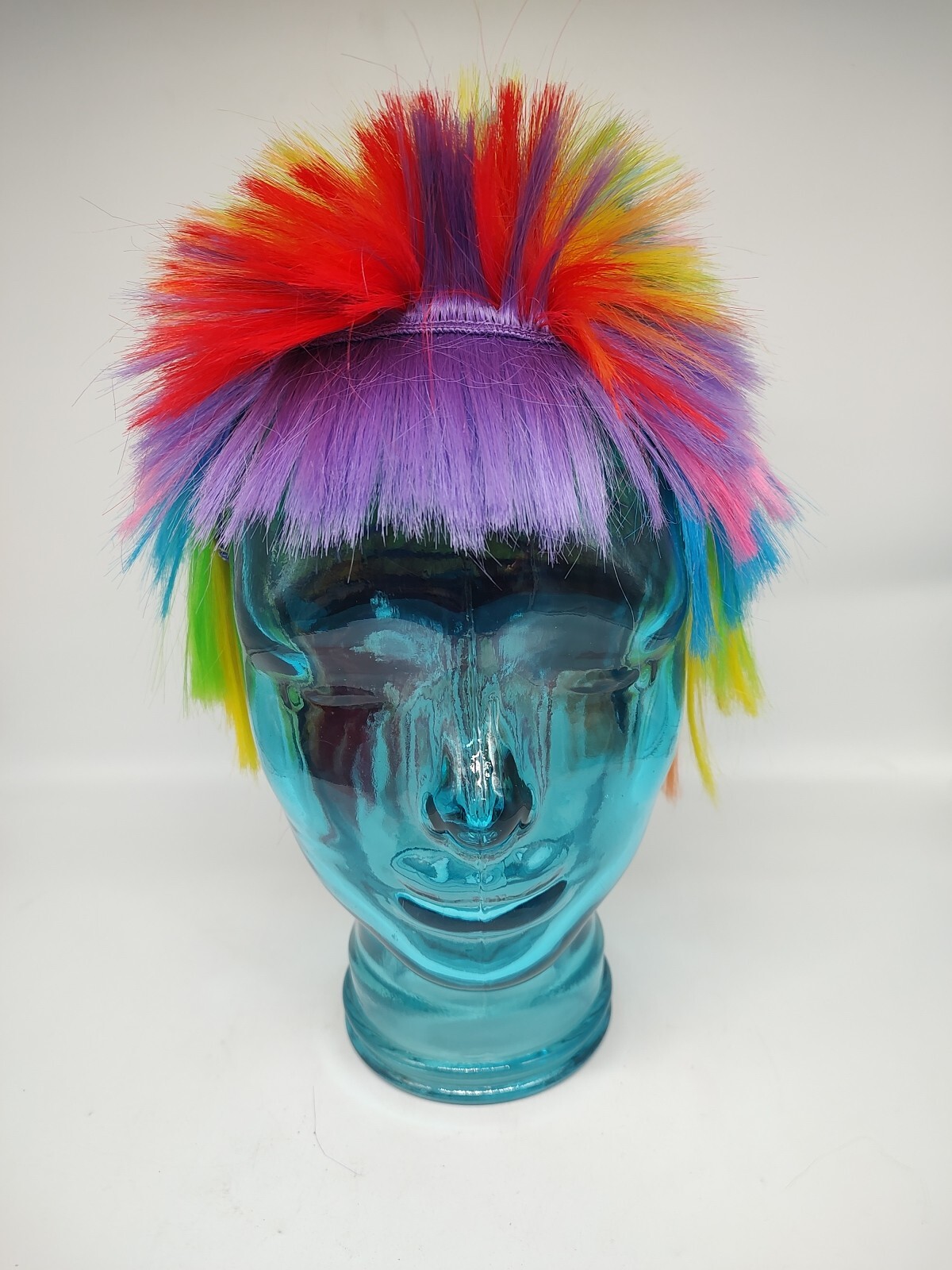 Imagineering Toyakalon Rainbow LGBTQ Gay Pride MULLET WIG,