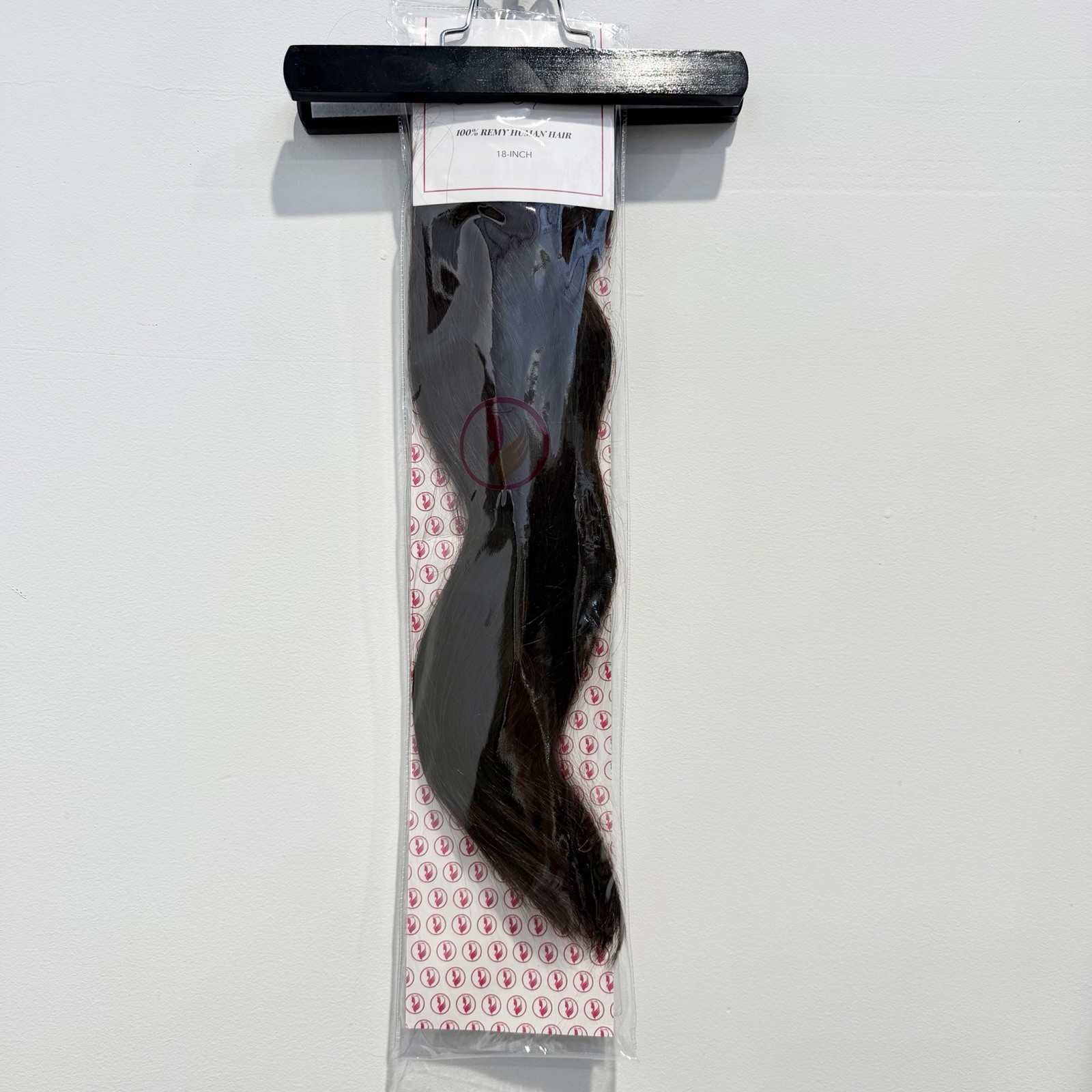 Hidden Crown 18” Crown Clip In Human Hair #2 Off Black 140g New Remy Hair Unused