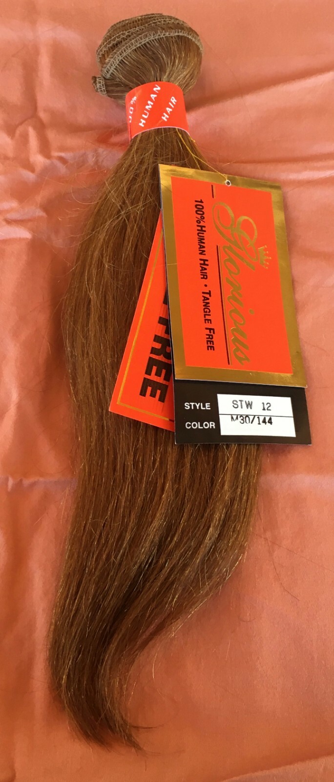 Glorious 100% Human Hair Tangle Free Hair Extension STW 12 Inch M30/144