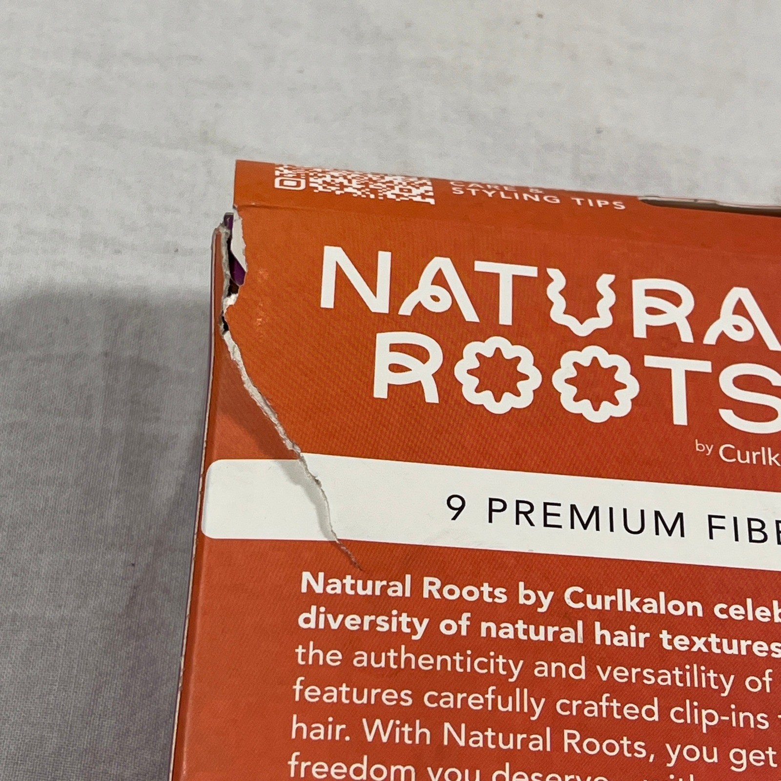 Natural Roots Clip-In Extensions Women 12 Natural Black NEW Blow Out Straight
