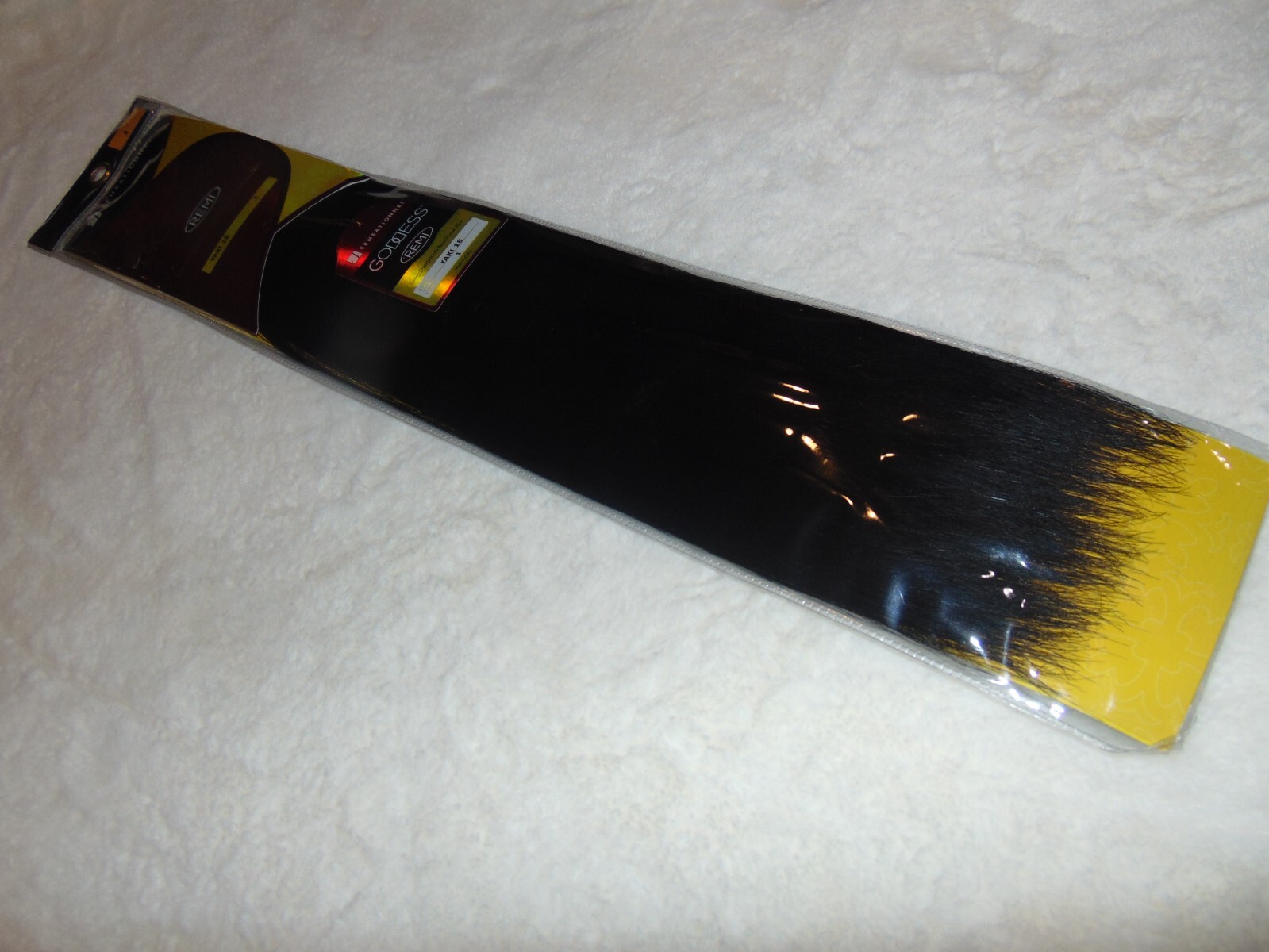 Sensationnel Goddess Remi 100% Human Hair Yaki WVG 18″ Color 1