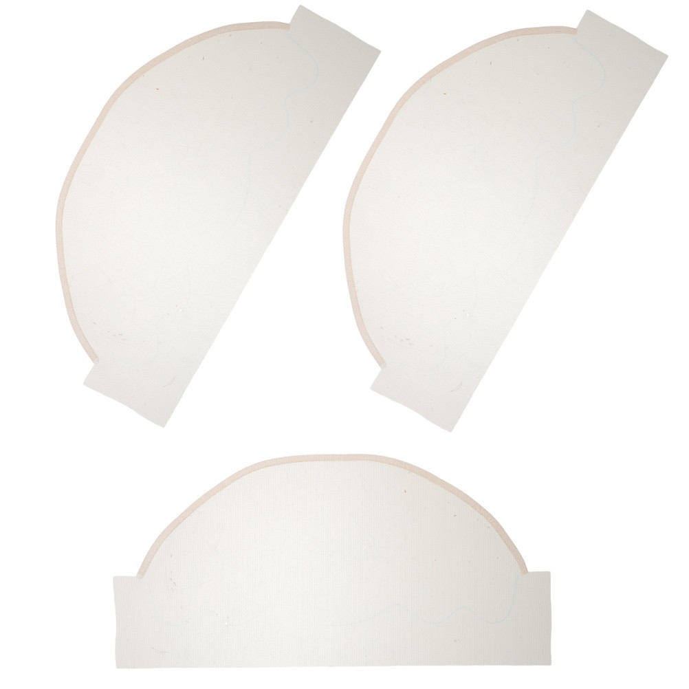 3 Pcs Wig Mesh Cap Making Supplies Accessories for Repairing Fabric Wigs