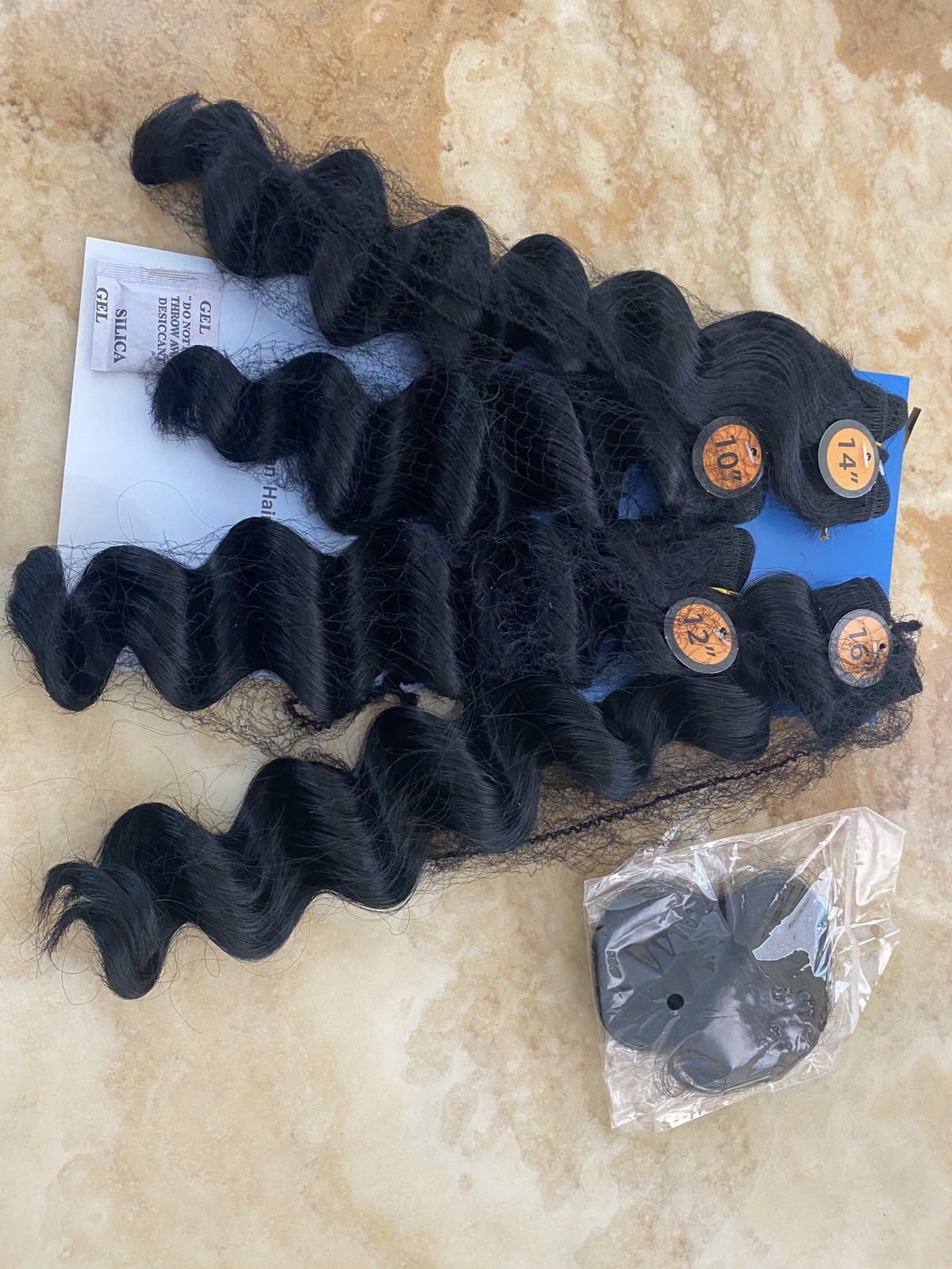 HAIRTREND SYNTETHIC HAIR ALL IN ONE DEEP WAVE 10 12 14 16 12 INCH CLOSURE COLOR2