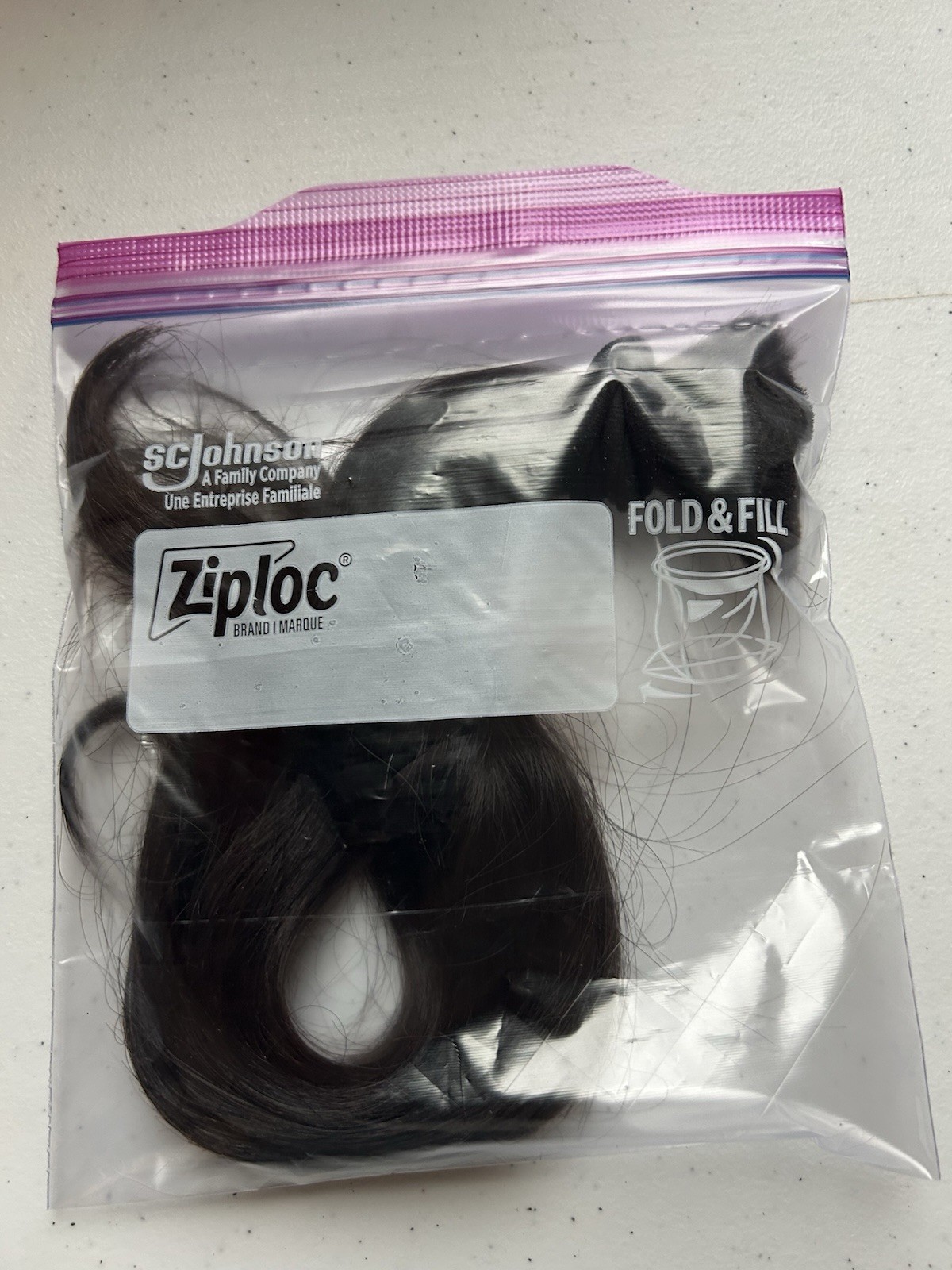 Real Natural Straight Asian Human Hair Black/Dark Brown Virgin 15 Inch 4 Oz
