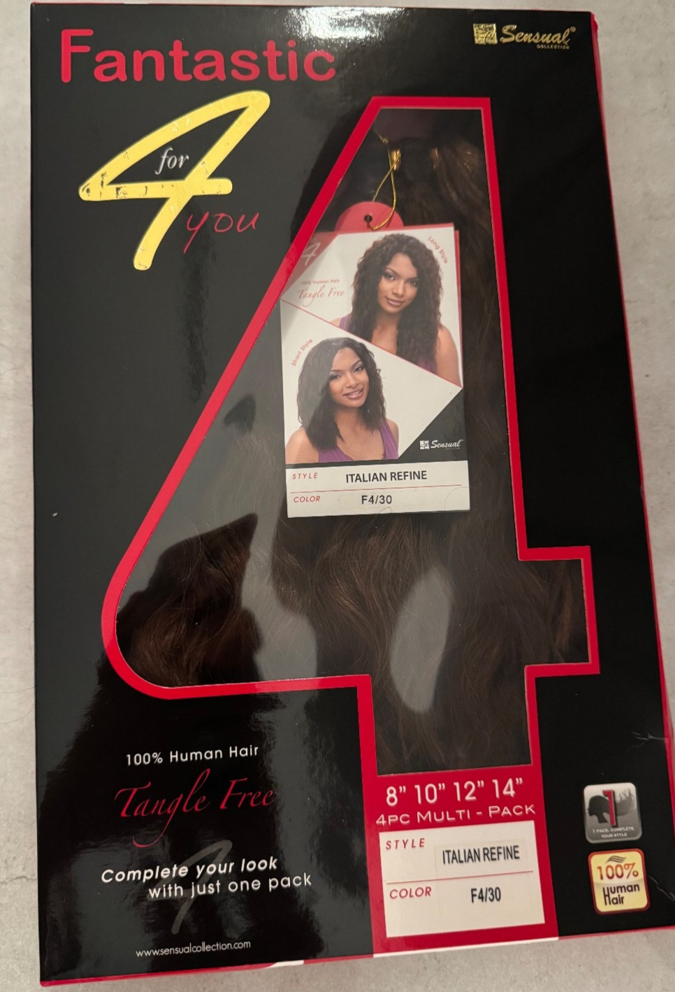 SENSUAL FANTASTIC 4 ITALIAN REFINE 8”10”12”14” F4/30
