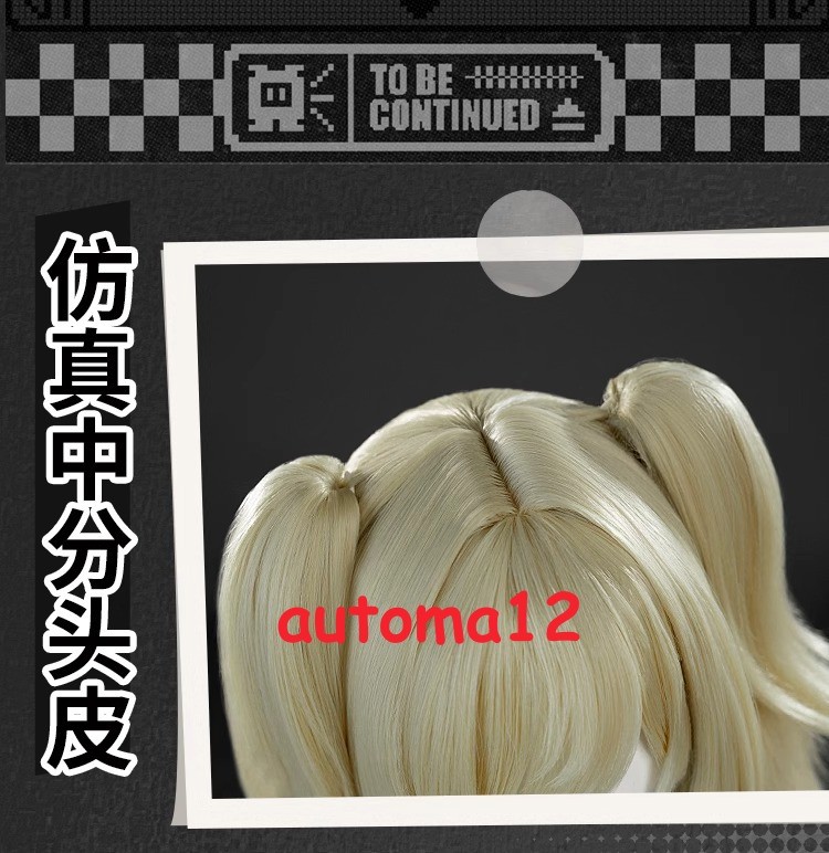 Anime Wig Zenless Zone Zero Burnice Whita Cosplay Hairpiece Short Hair Gift Prop