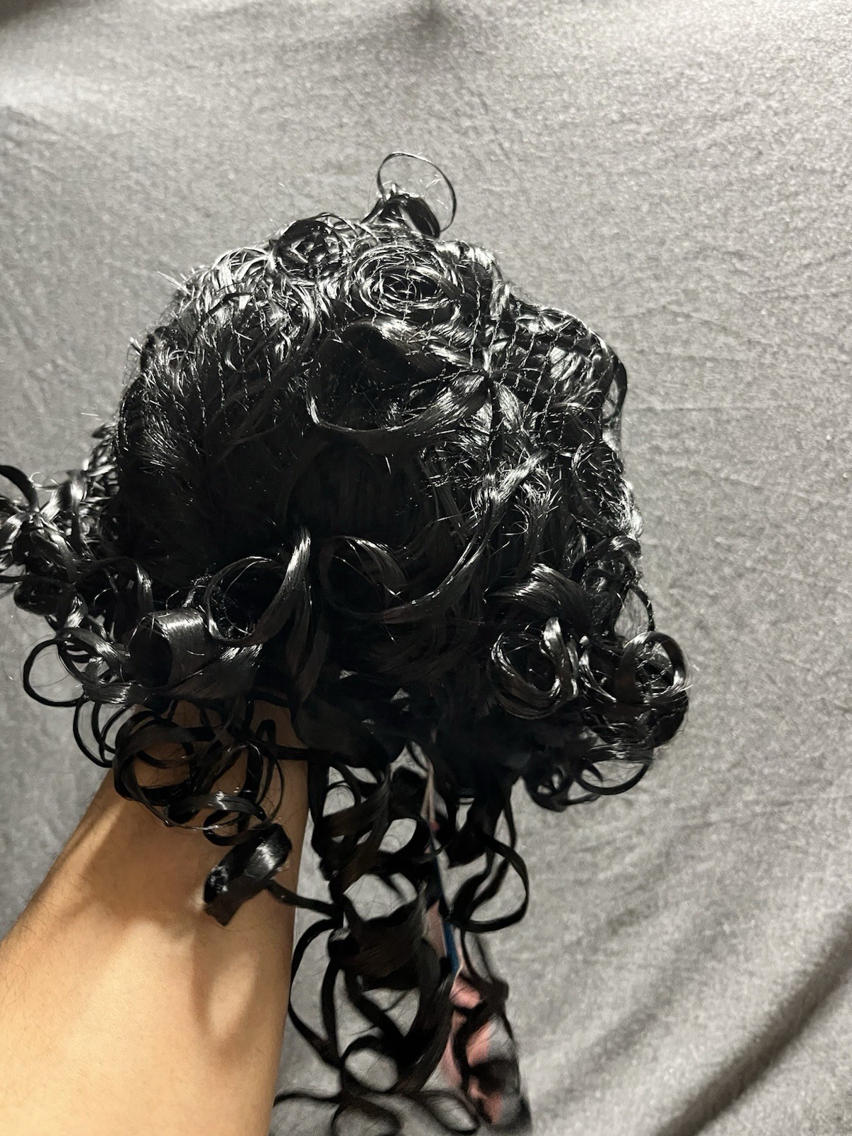 Angelicos Wig , Short Curly Black Hair- Fast Shipping – Please See Pictures