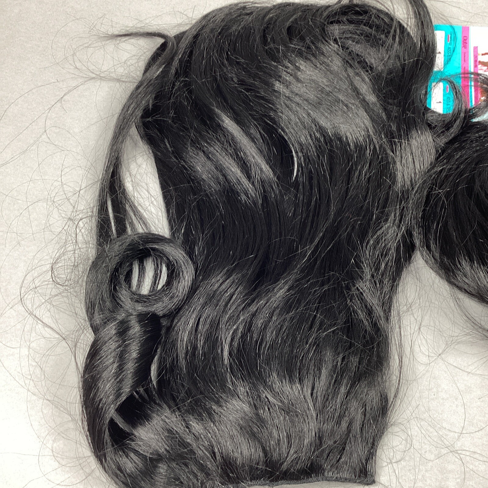 Converti-Cap + Wrap Pony Kiss & Tell #1 Jet Black Straight Premium Synthetic Wig
