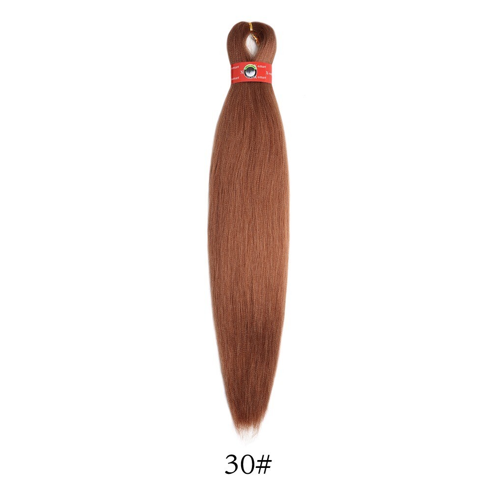 Pre-stretch x-pression hair Ultra braid 3x per pack 52″