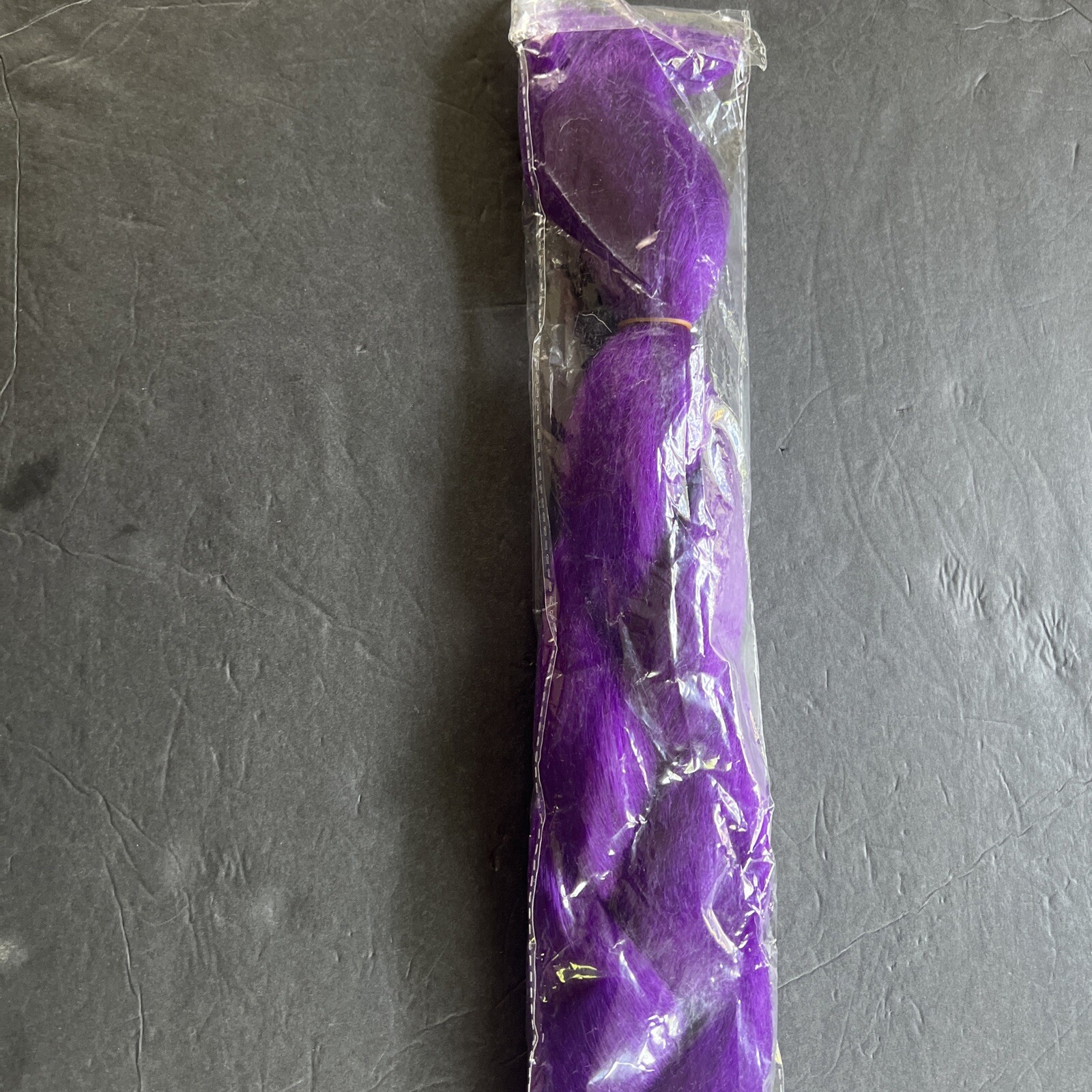 Ombre 24 Inch Jumbo Braiding Hair Extension, Dark Purple