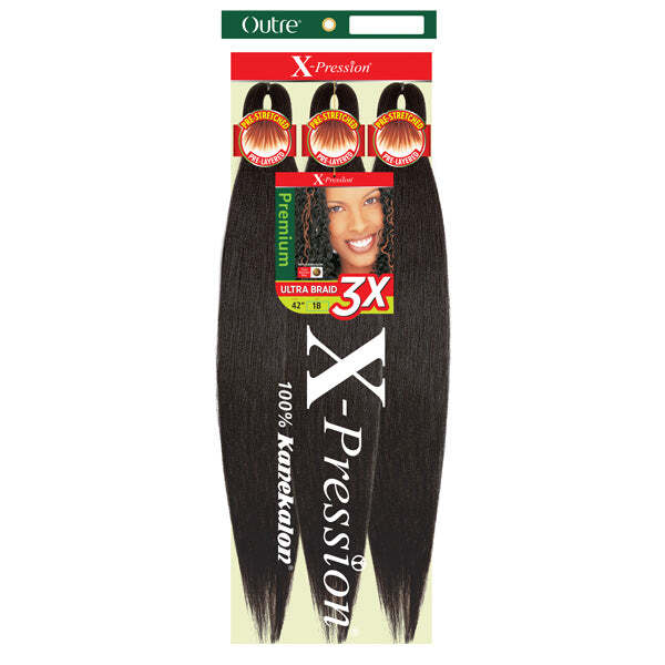 Outre Synthetic Pre Stretched ULTRA BRAID – XPRESSION 3X 42″