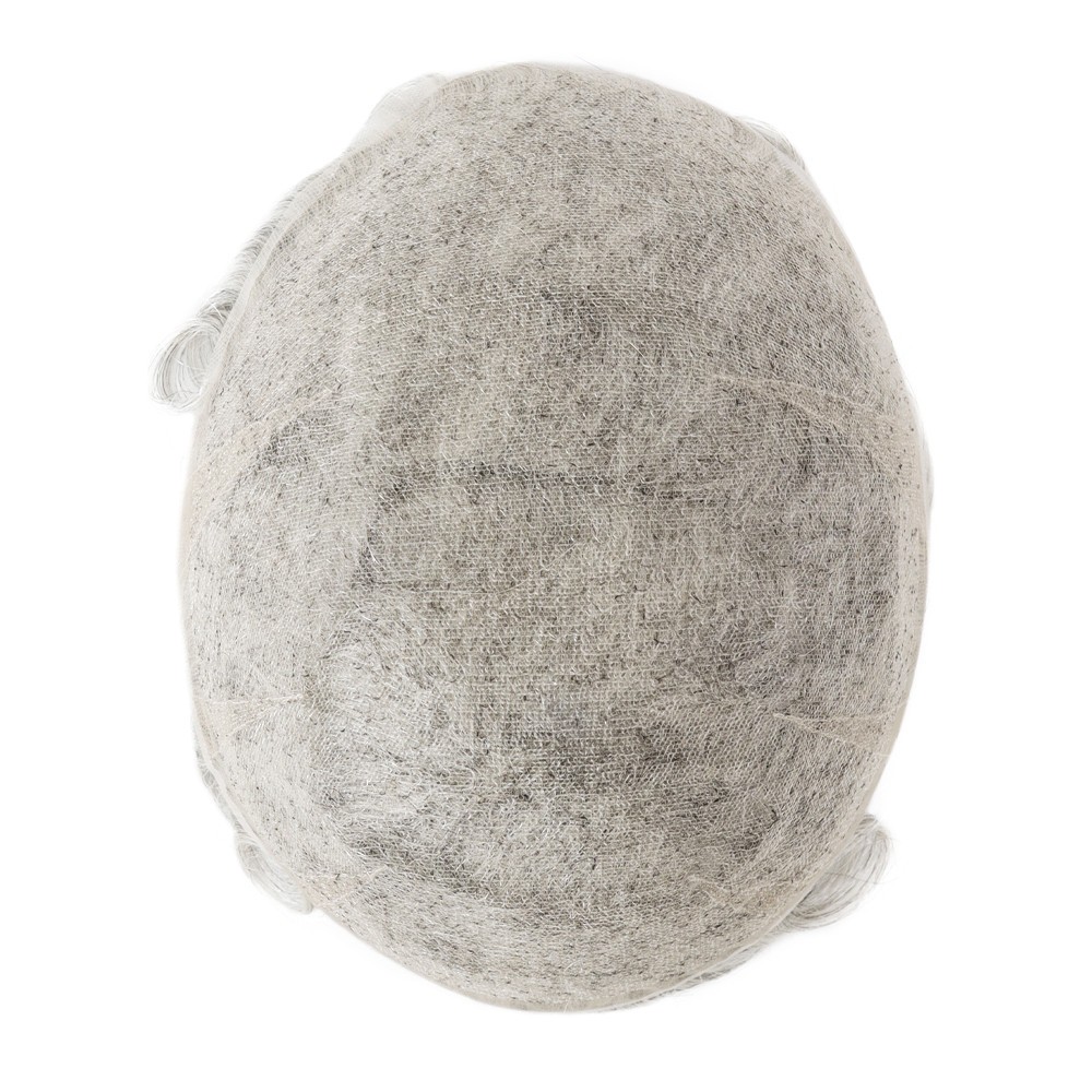 Toupee For Mens Human Hair New! Swiss Lace Replecement System Natural Hairpieces