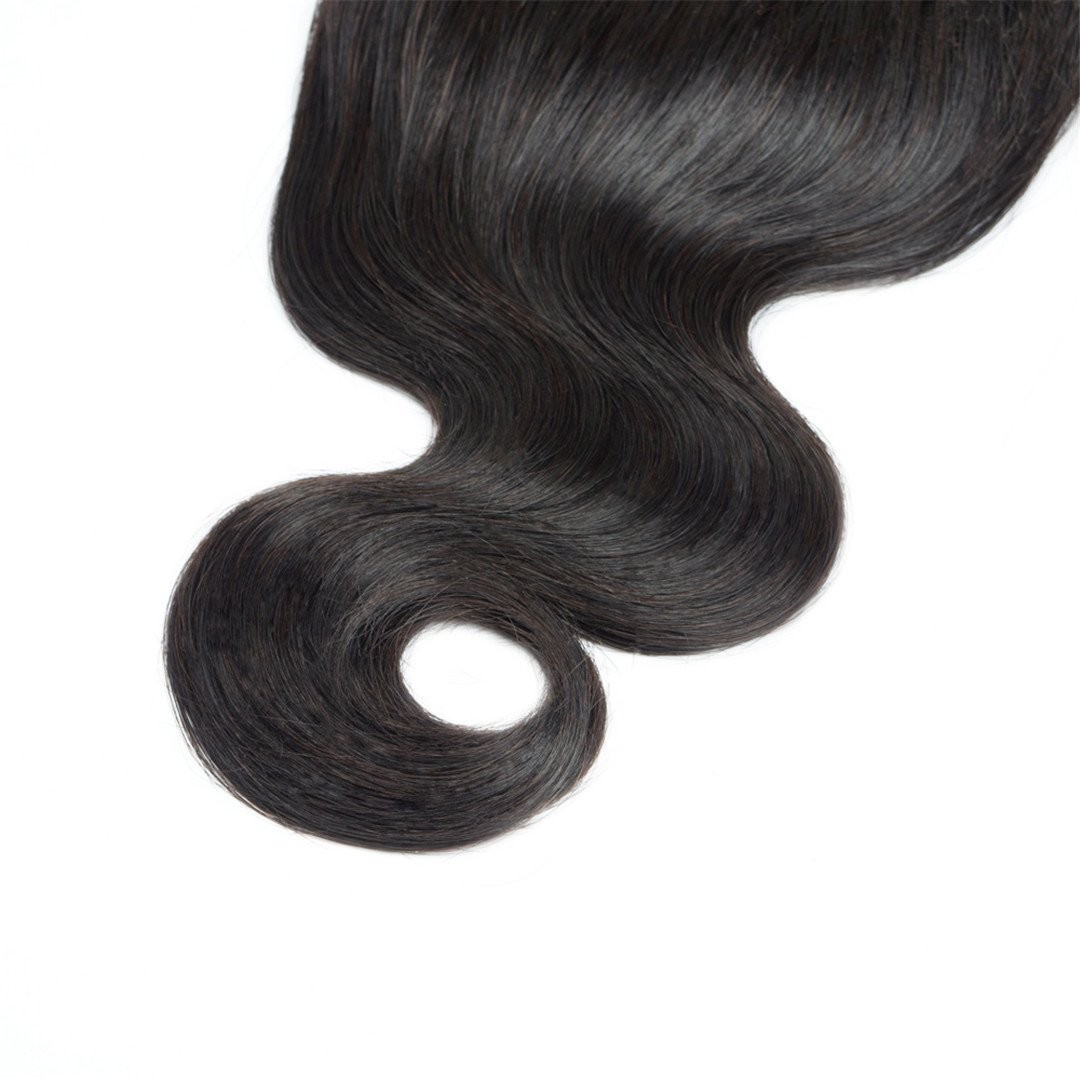 Body Wave Human Hair Lace Closure 4×4 Free Part Swiss Lace Closure 12A Brazil…