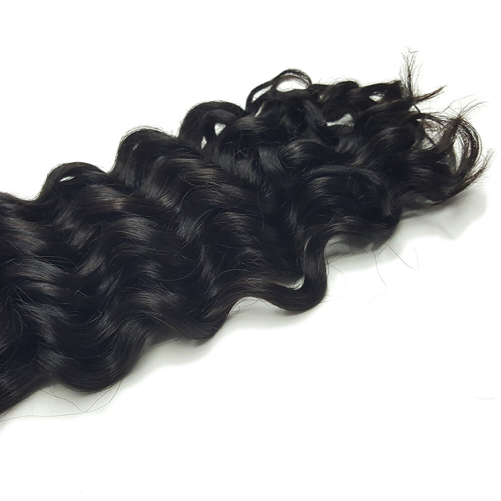 Bulk Braiding Hair Human Hair Micro Braids Brazilian Deep Wave Bulk Hair No Weft