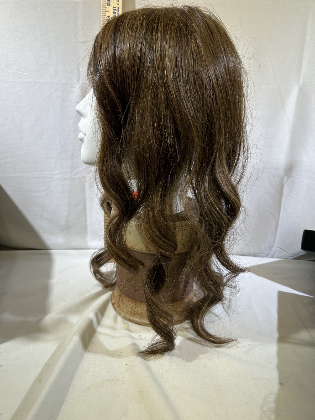 Lace Front Mono Top Wave 18 | Belle Tress chocolate with caramel